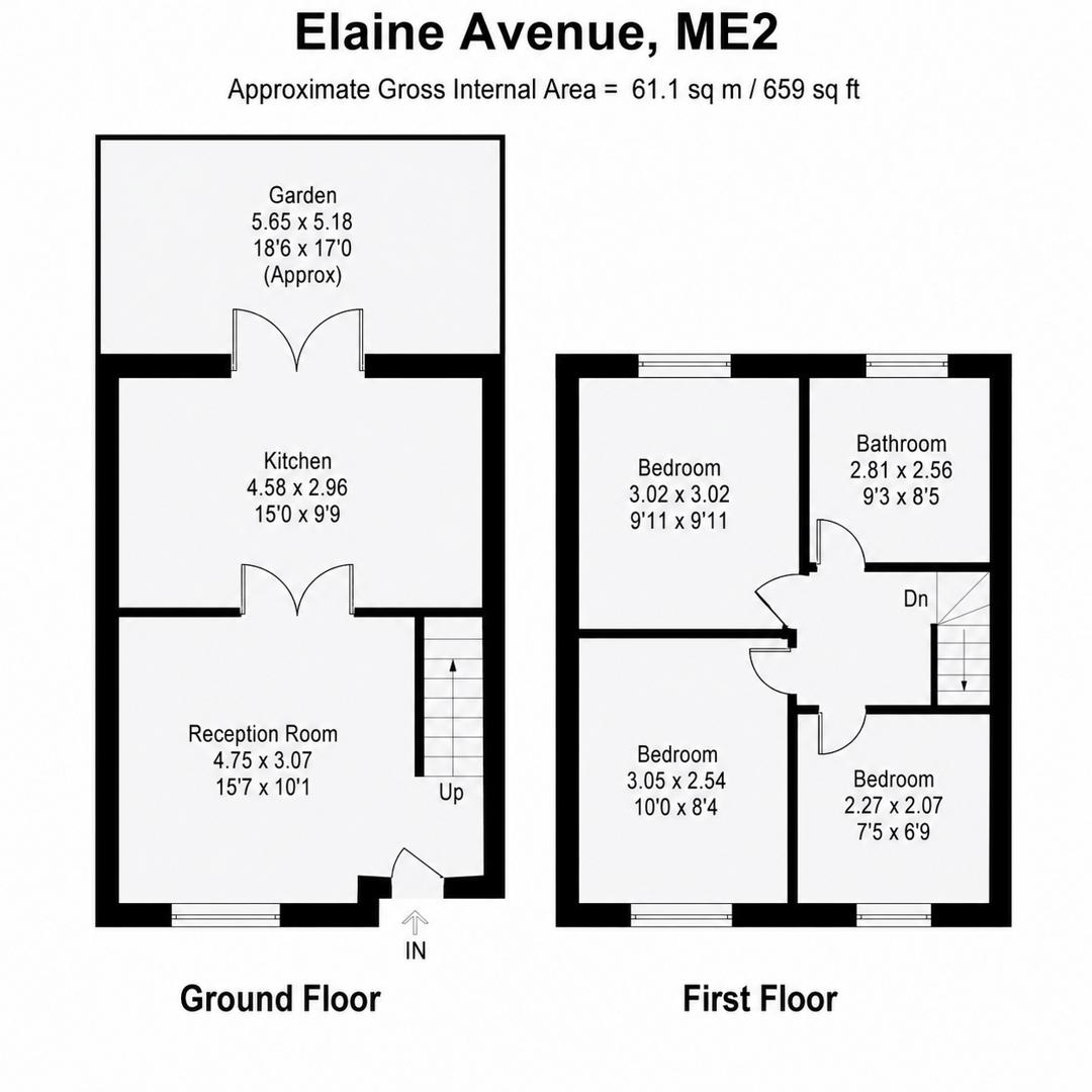 42, Elaine Avenue, Rochester floorplan