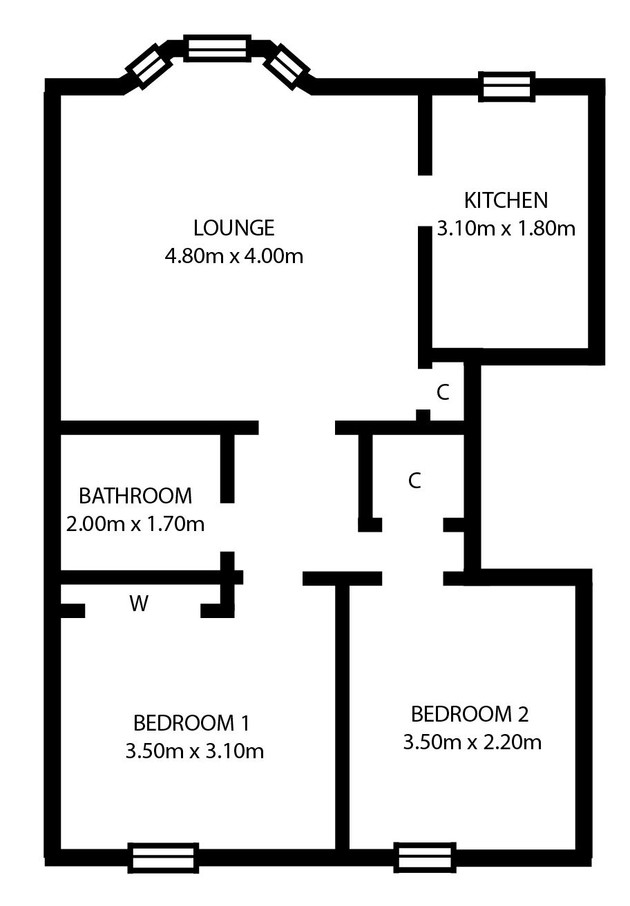 2 Bedrooms Flat for sale in 3/2 16 Rutland Court, Kinning Park, Glasgow G51