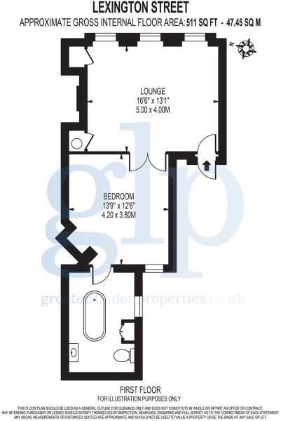 Lexington Street, London floorplan