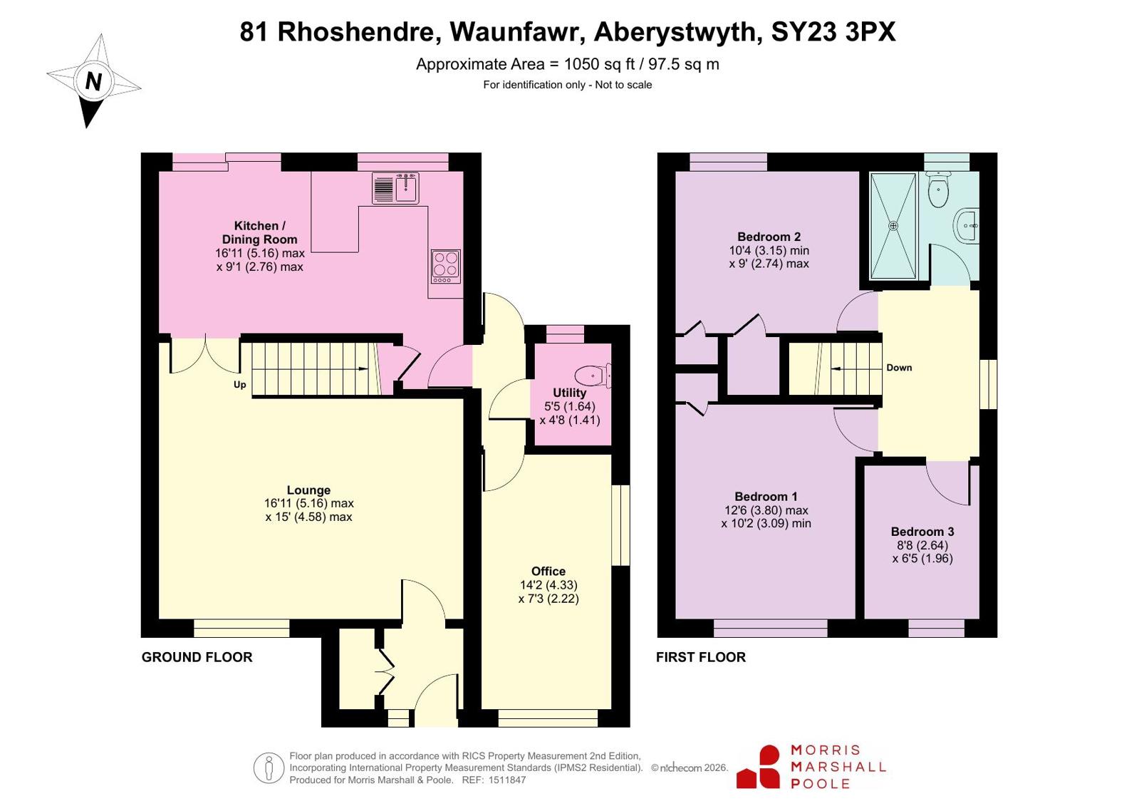 81, Rhoshendre, Aberystwyth floorplan