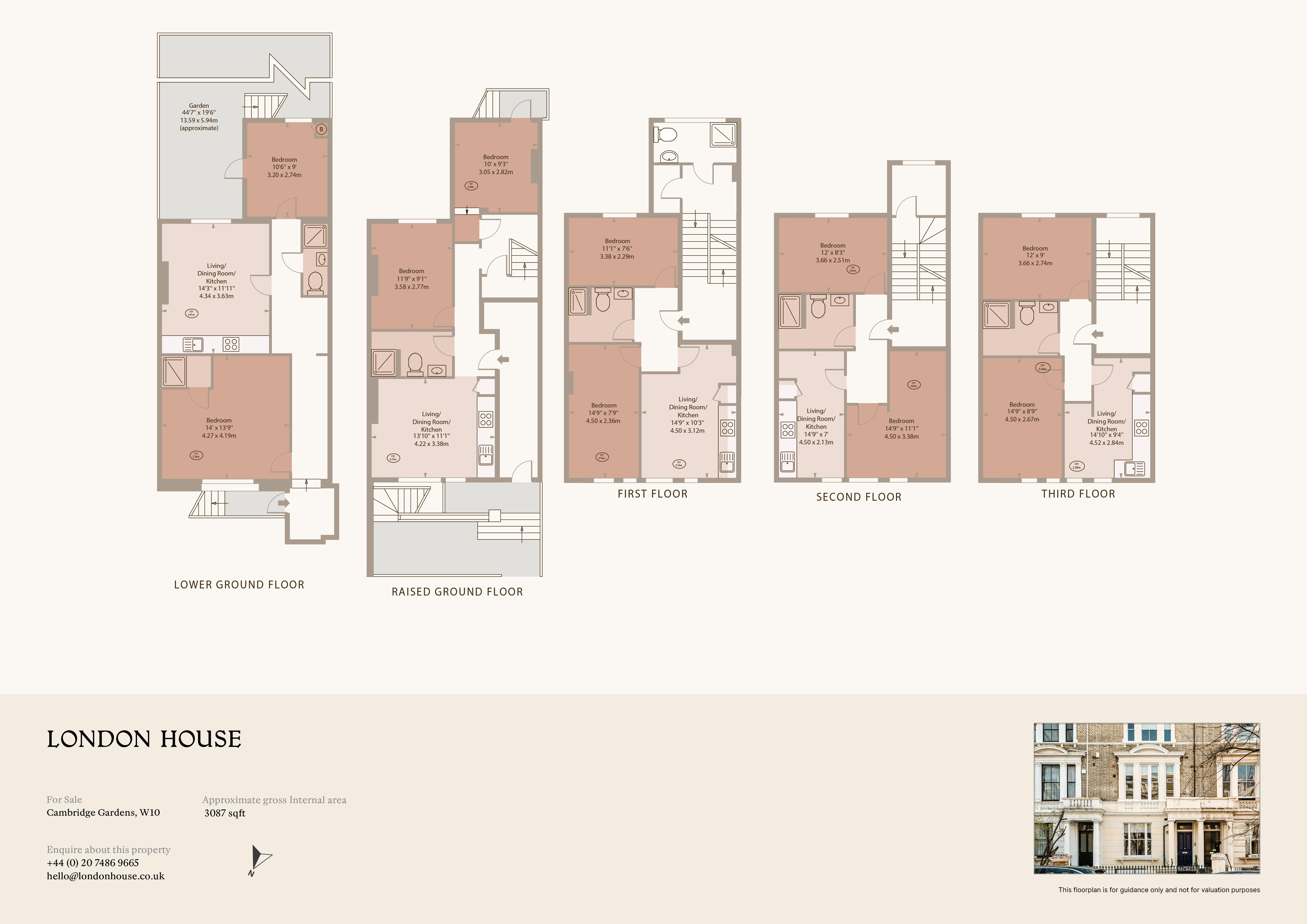 37, Cambridge Gardens, Labroke Grove floorplan