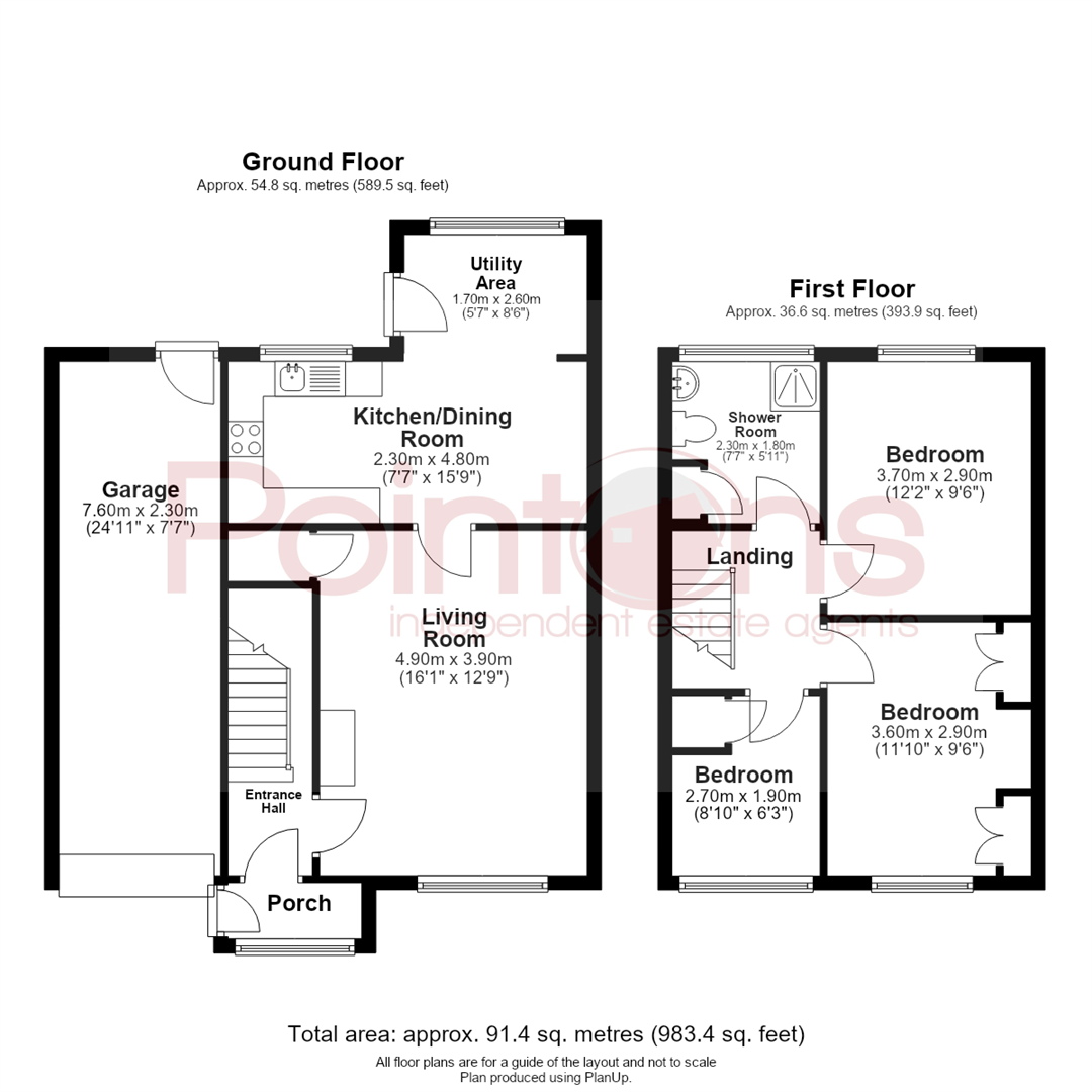 56, Cumberland Drive, Nuneaton floorplan