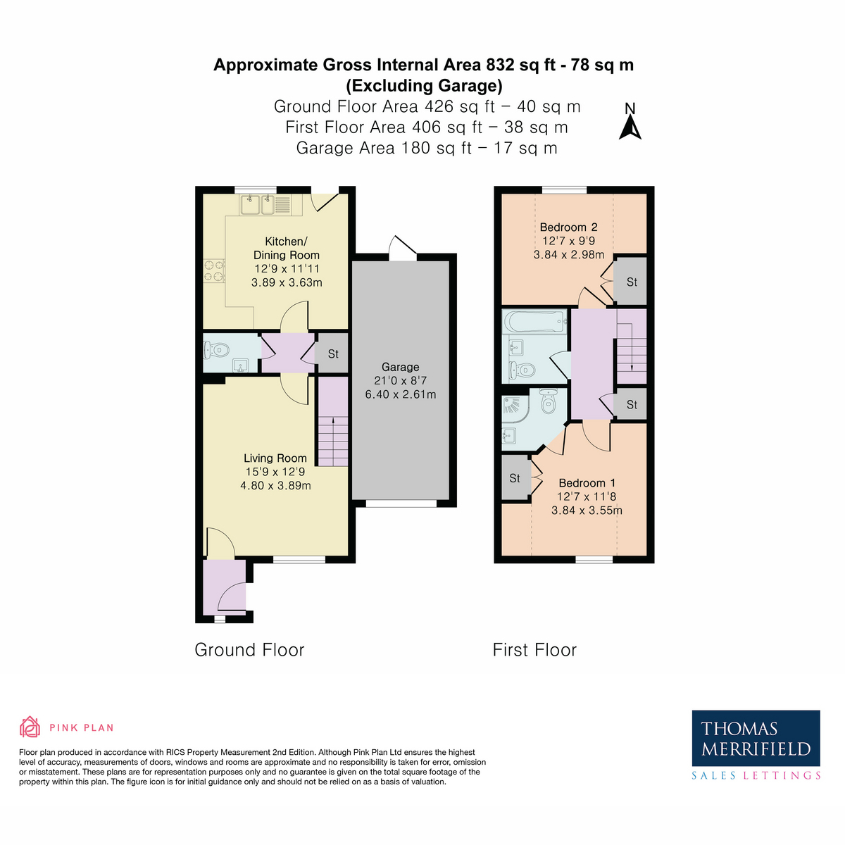 26, Spring Field Way, Sutton Courtenay floorplan