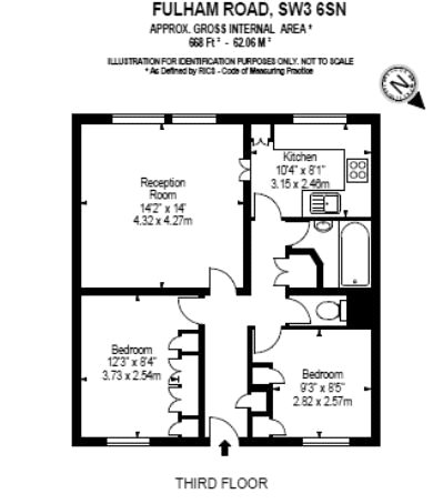 2 Bedrooms Flat to rent in Fulham Road, Chelsea, London SW3