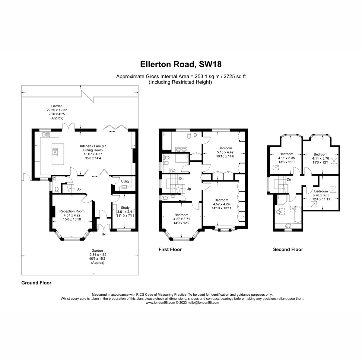 Ellerton Road, London SW18, 6 bedroom detached house for sale
