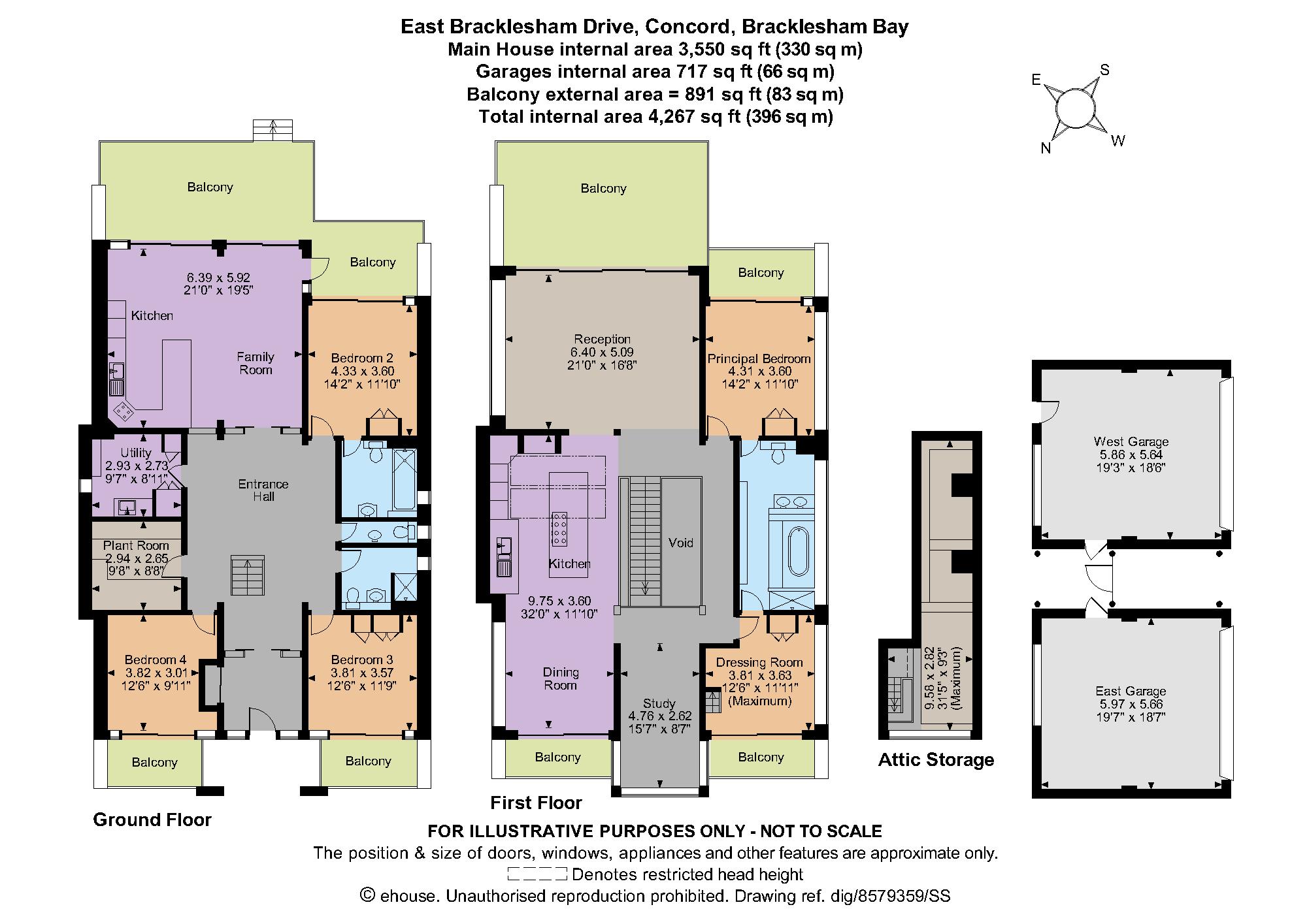 Concord,, East Bracklesham Drive, Chichester floorplan