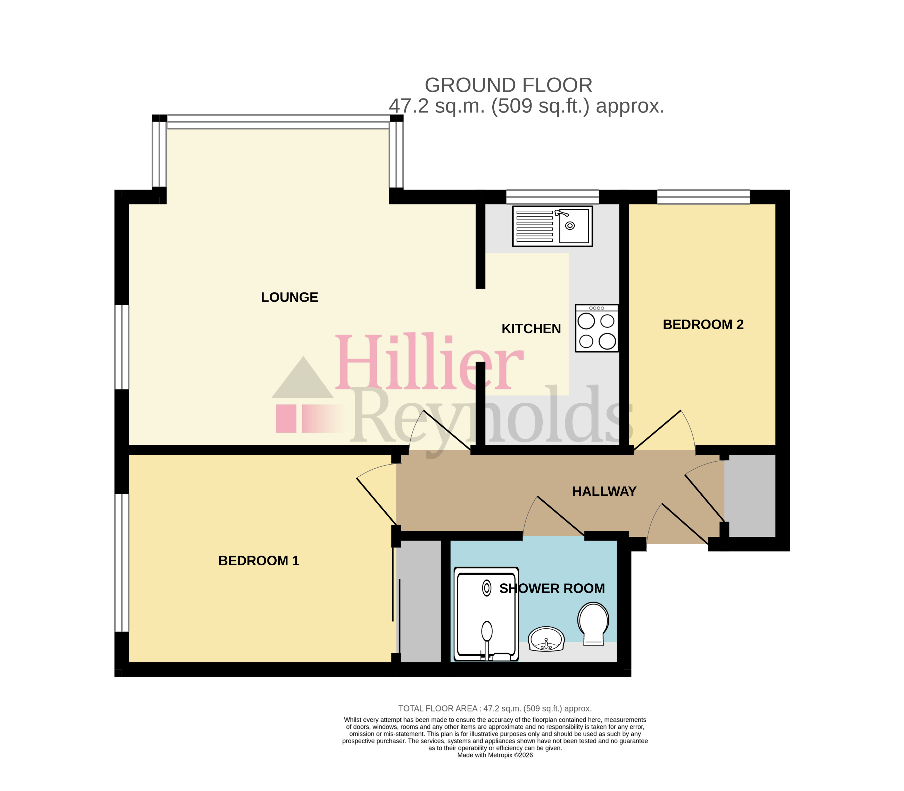 7, Roman Court, Borough Green floorplan
