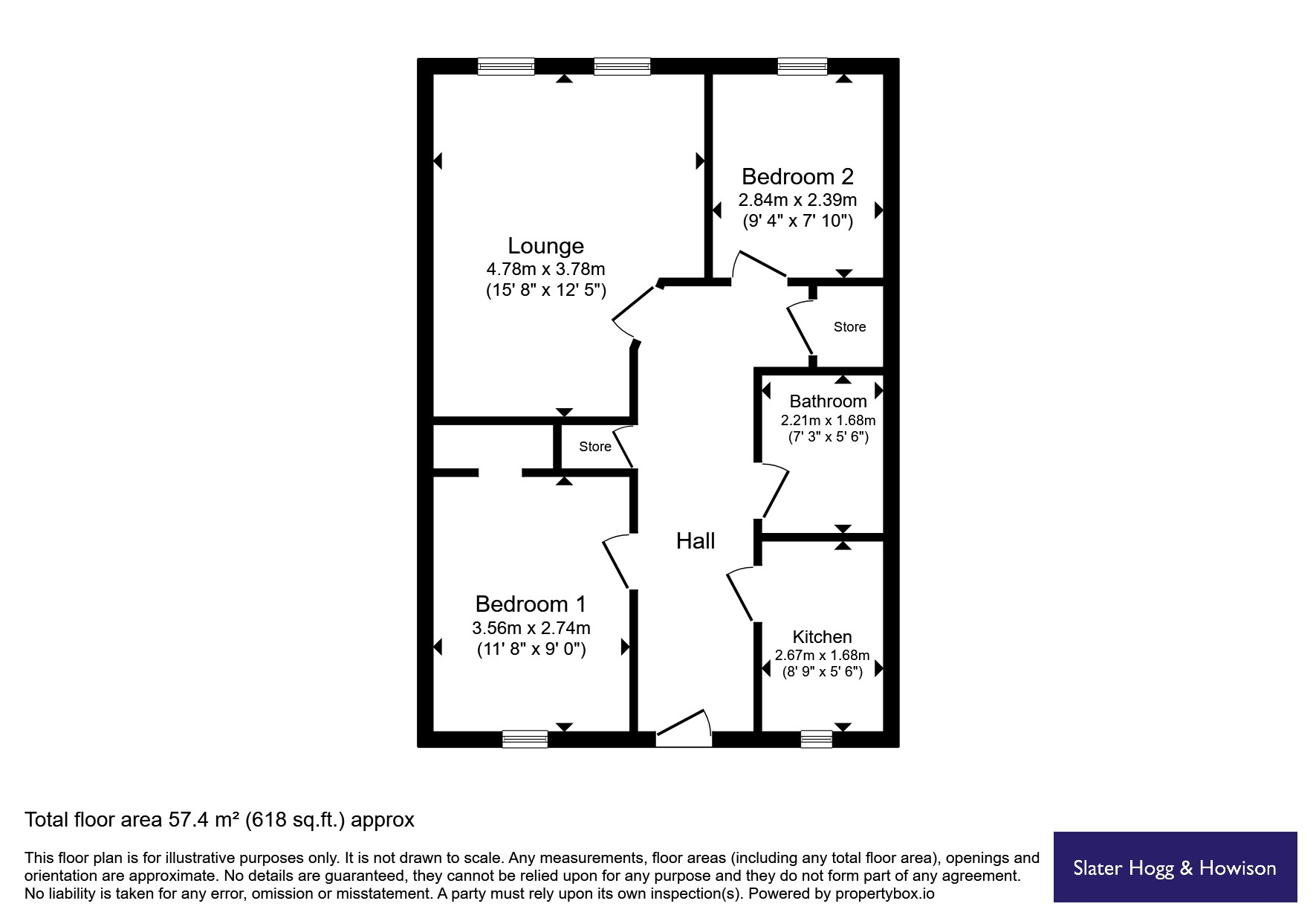 Bank Street, Stirlingshire floorplan