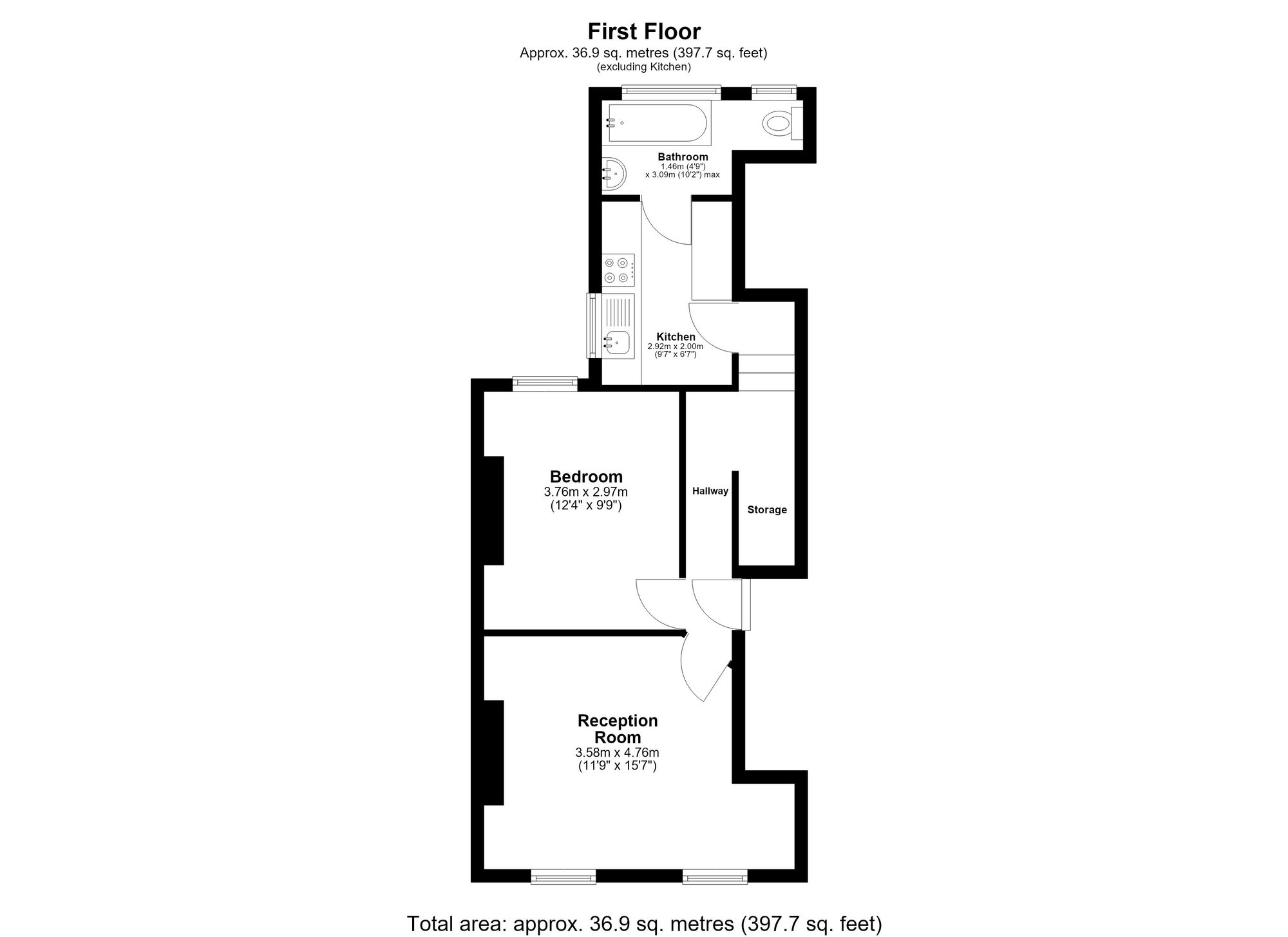 275a High Road Leytonstone, London floorplan