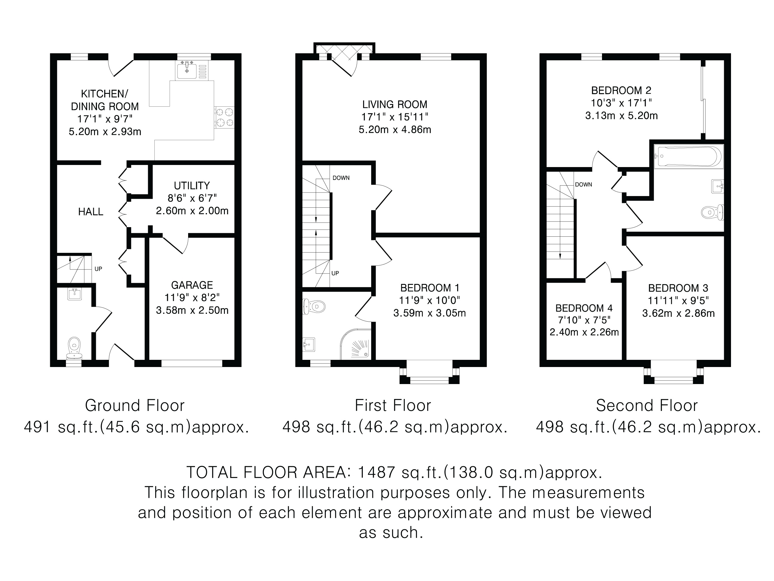 10, Tempsford, Welwyn Garden City floorplan