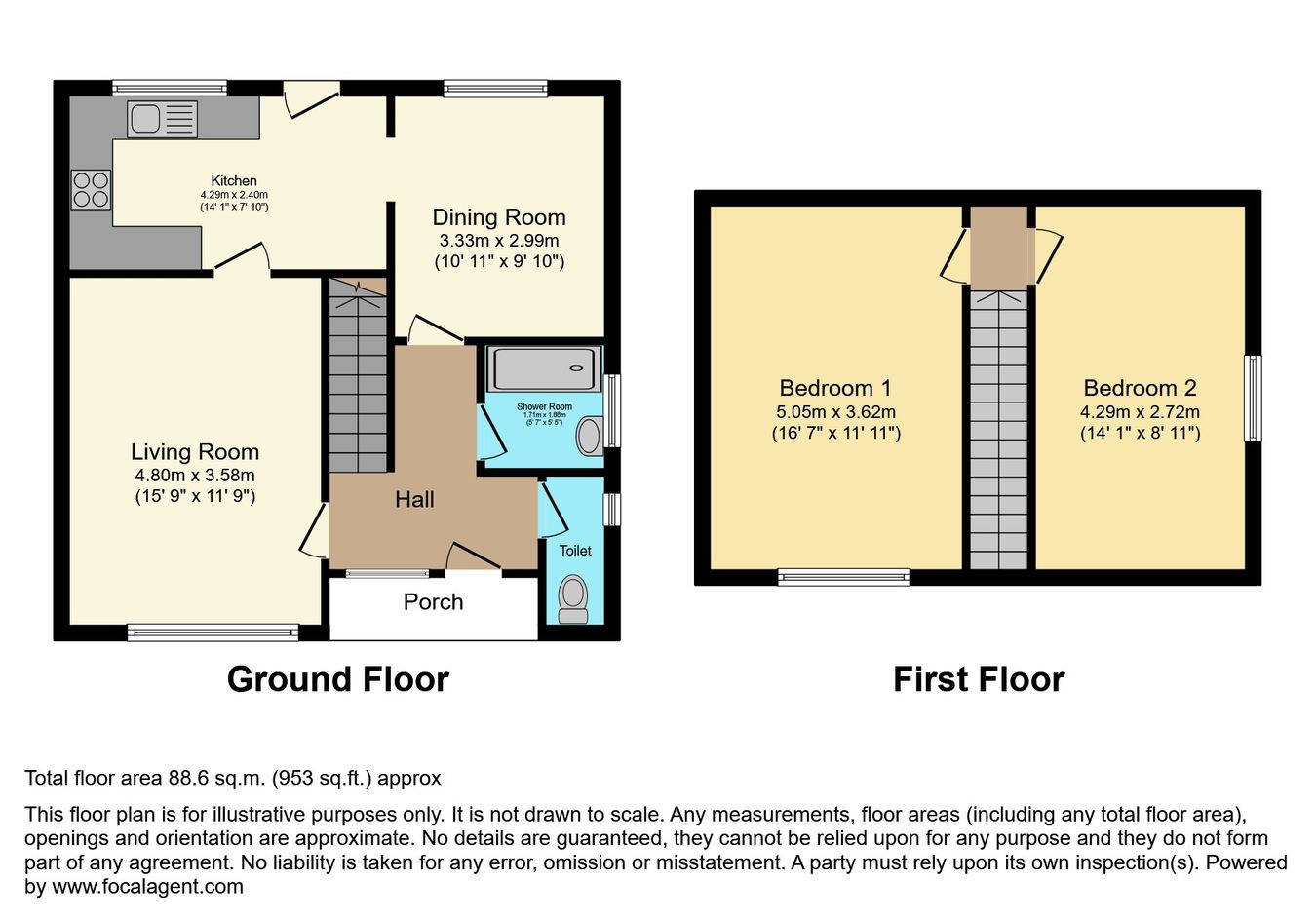62, Lansdowne, Pontypool floorplan