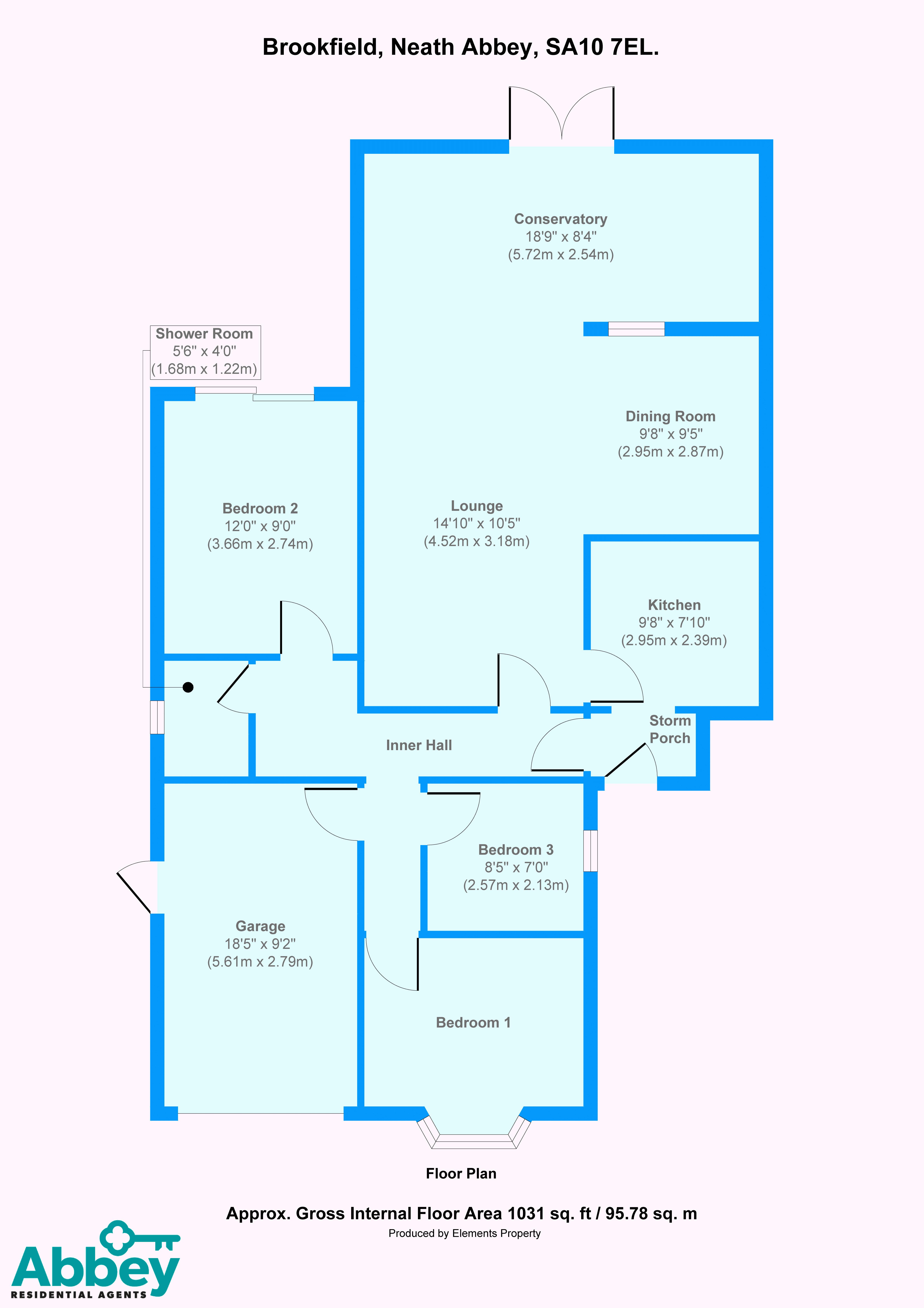 98, Brookfield, Neath Abbey floorplan