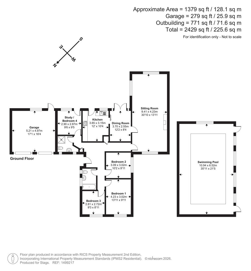 Brimleigh, 47, Barn Close, Crewkerne floorplan