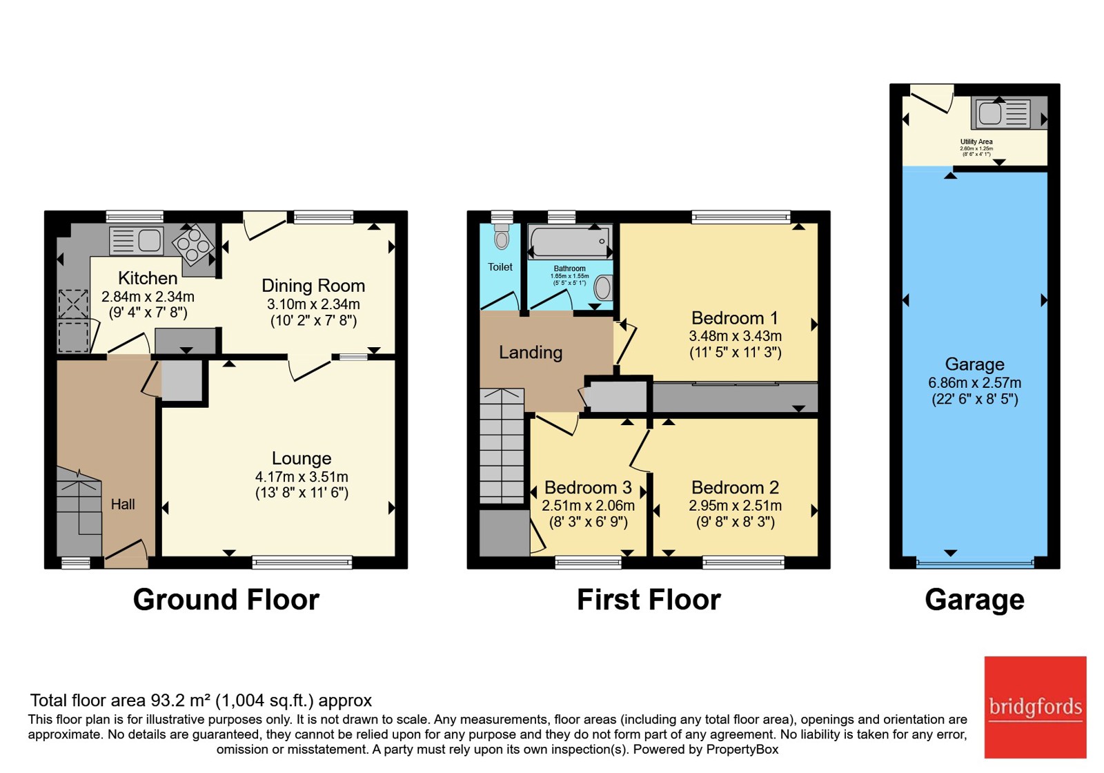 36, Deepdale Way, County Durham floorplan