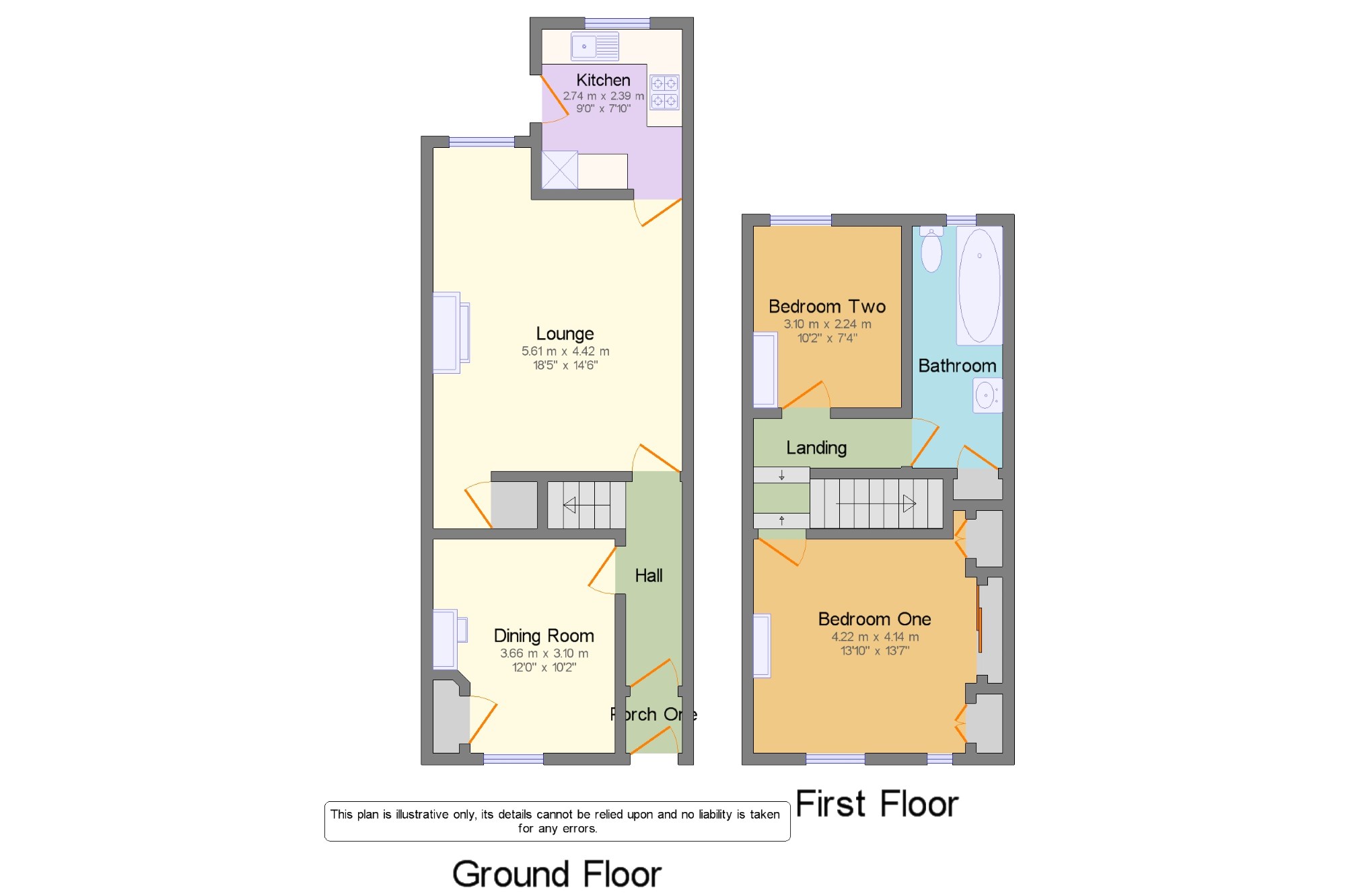 2 Bedrooms Terraced house for sale in Dean Street, Darwen, Lancashire BB3