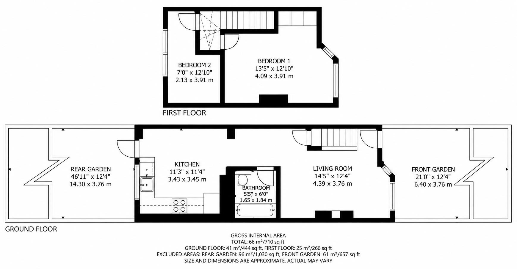 Fredora Avenue, Hayes floorplan