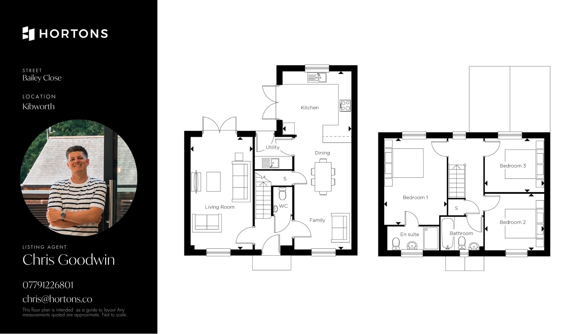 2 Bailey Close, Leicester floorplan