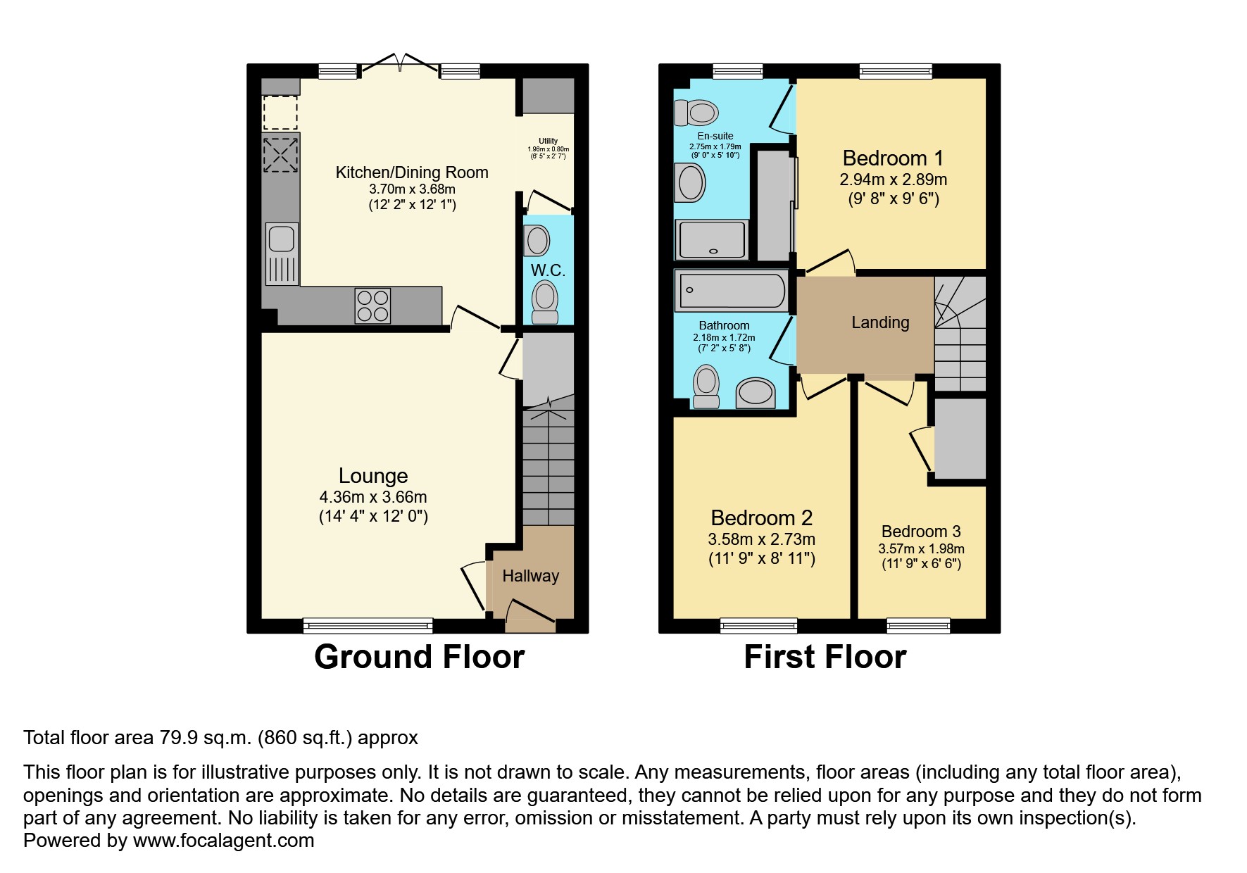 Holywell Fields, Hinckley LE10, 3 bedroom semidetached house for sale