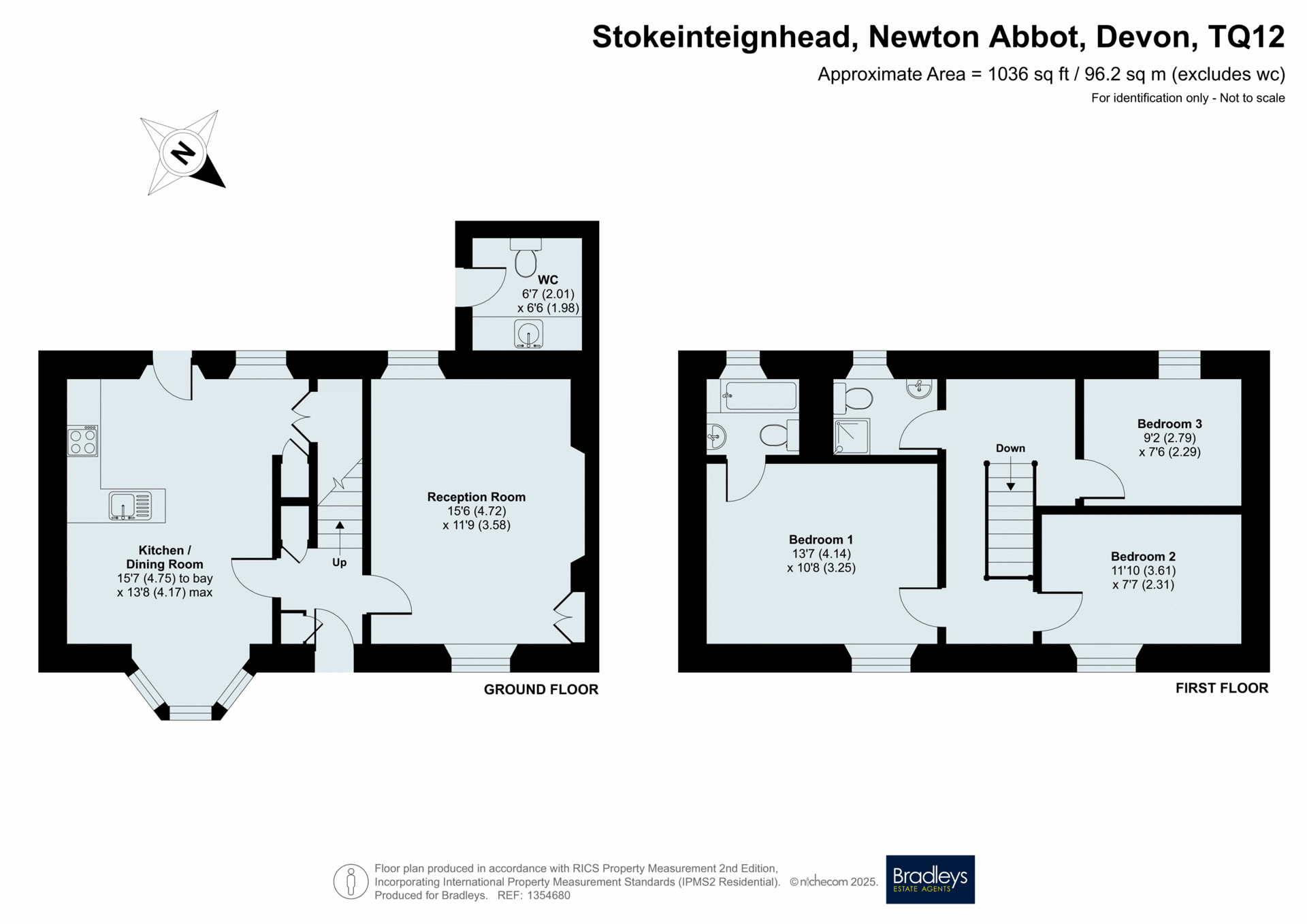 Carlton House,, Stokeinteignhead, Devon floorplan