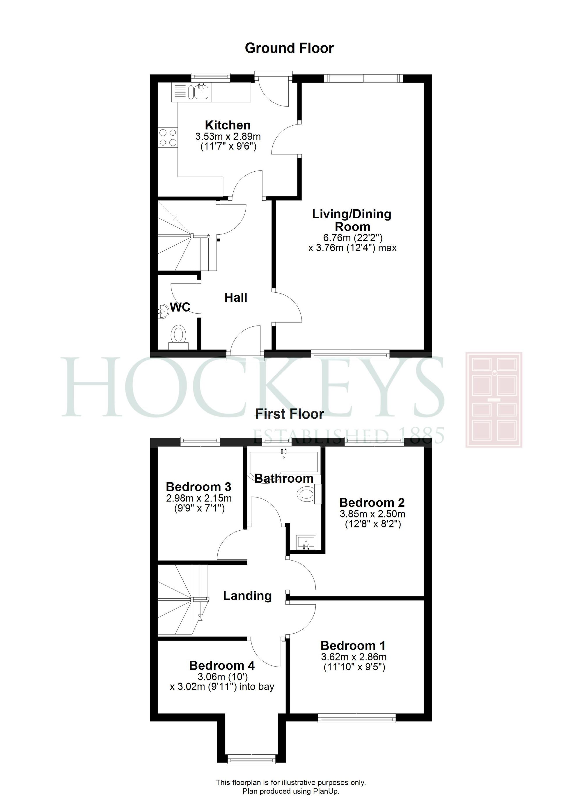 74 Balland Field, Cambridge floorplan