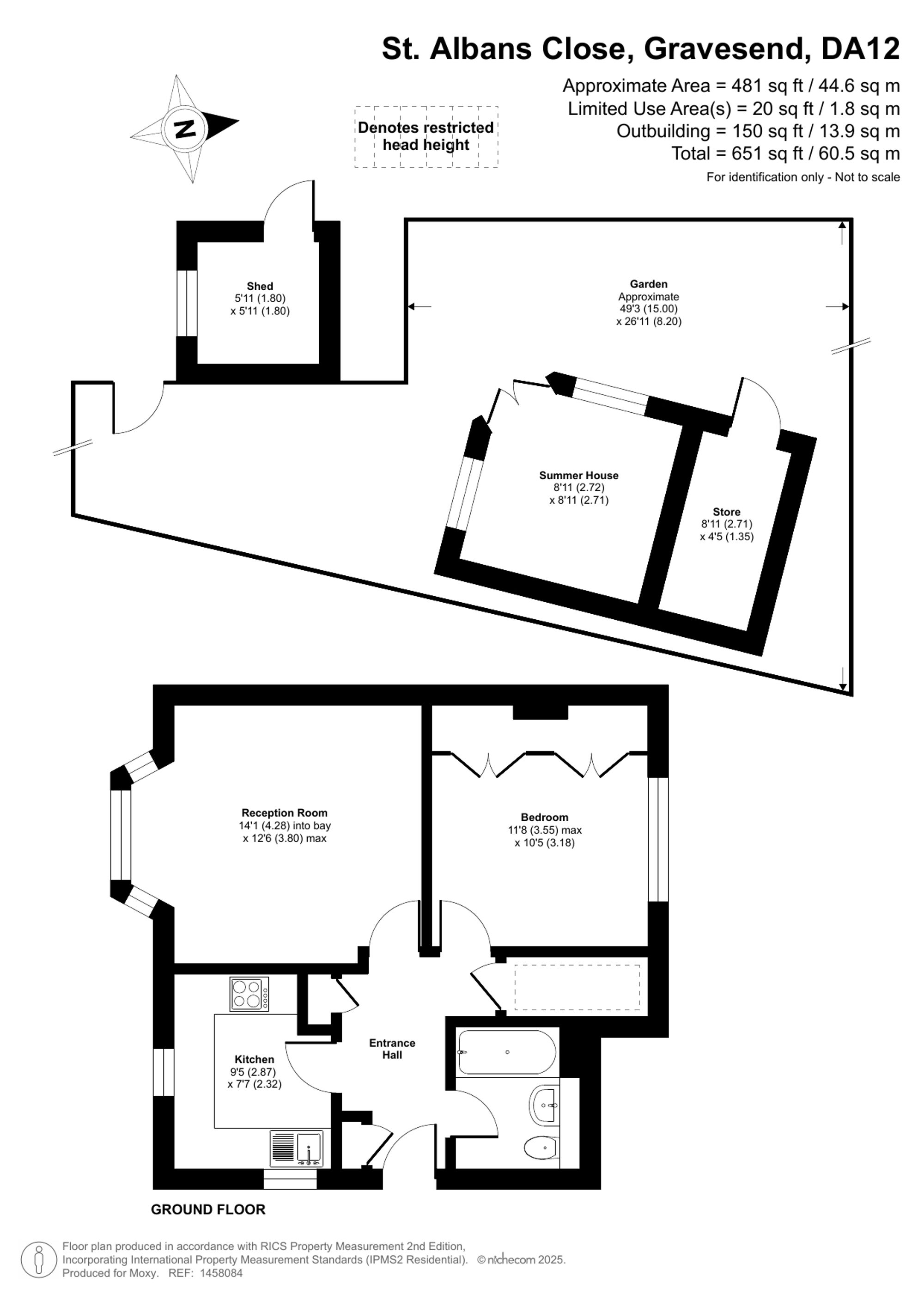 56 St. Albans Close, Gravesend floorplan