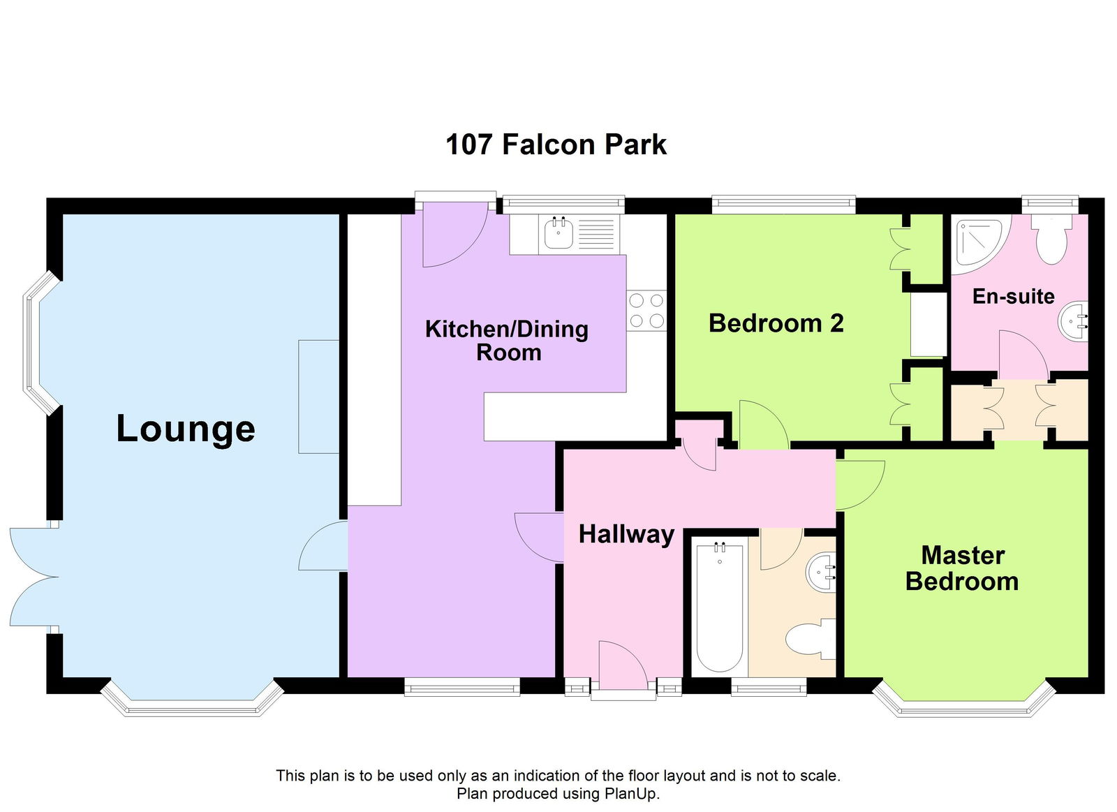 Falcon Park,107, Totnes Road, Paignton floorplan