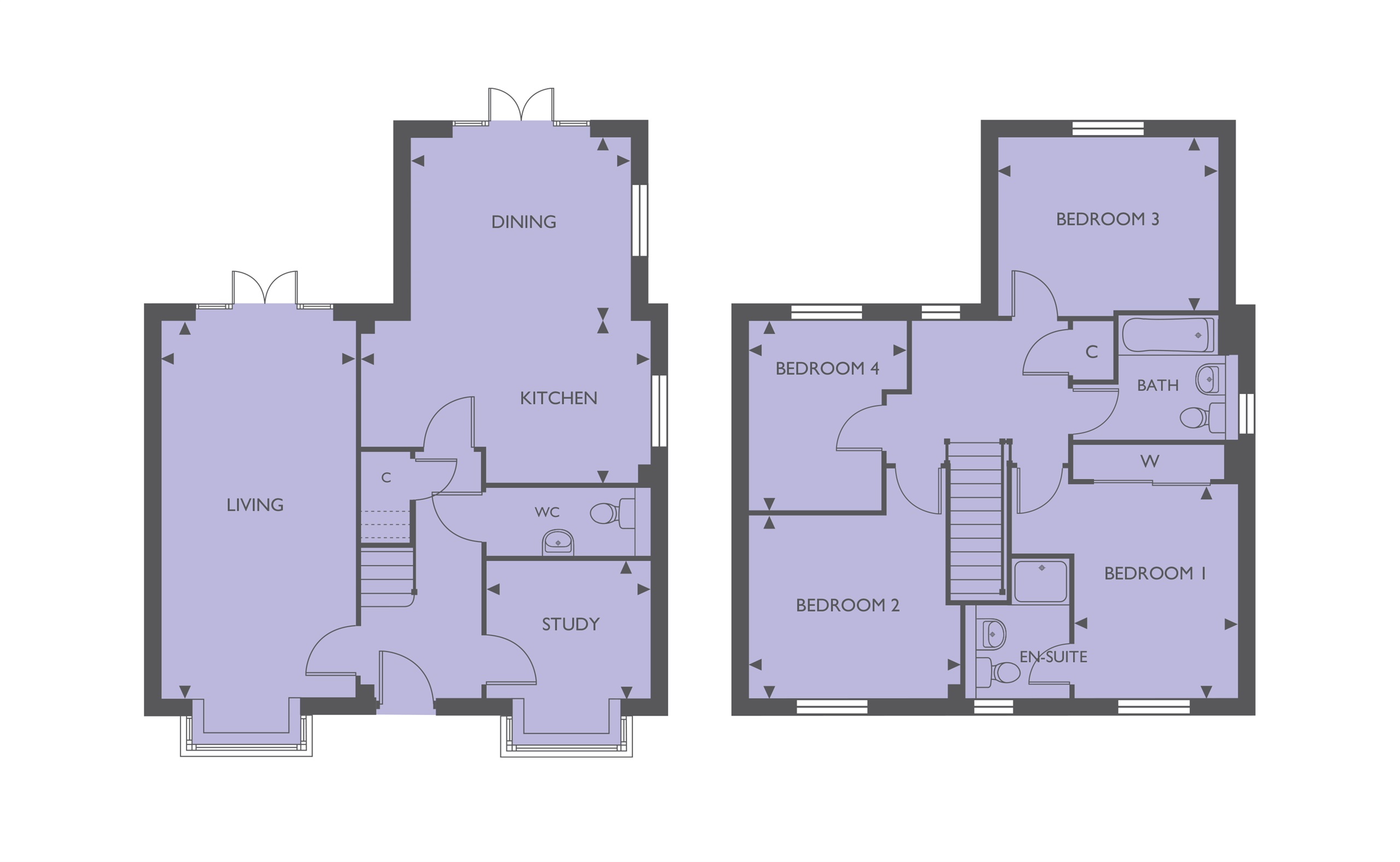 Plot 121, The Cornmill, Meadow Gardens, Clacton-On-Sea floorplan