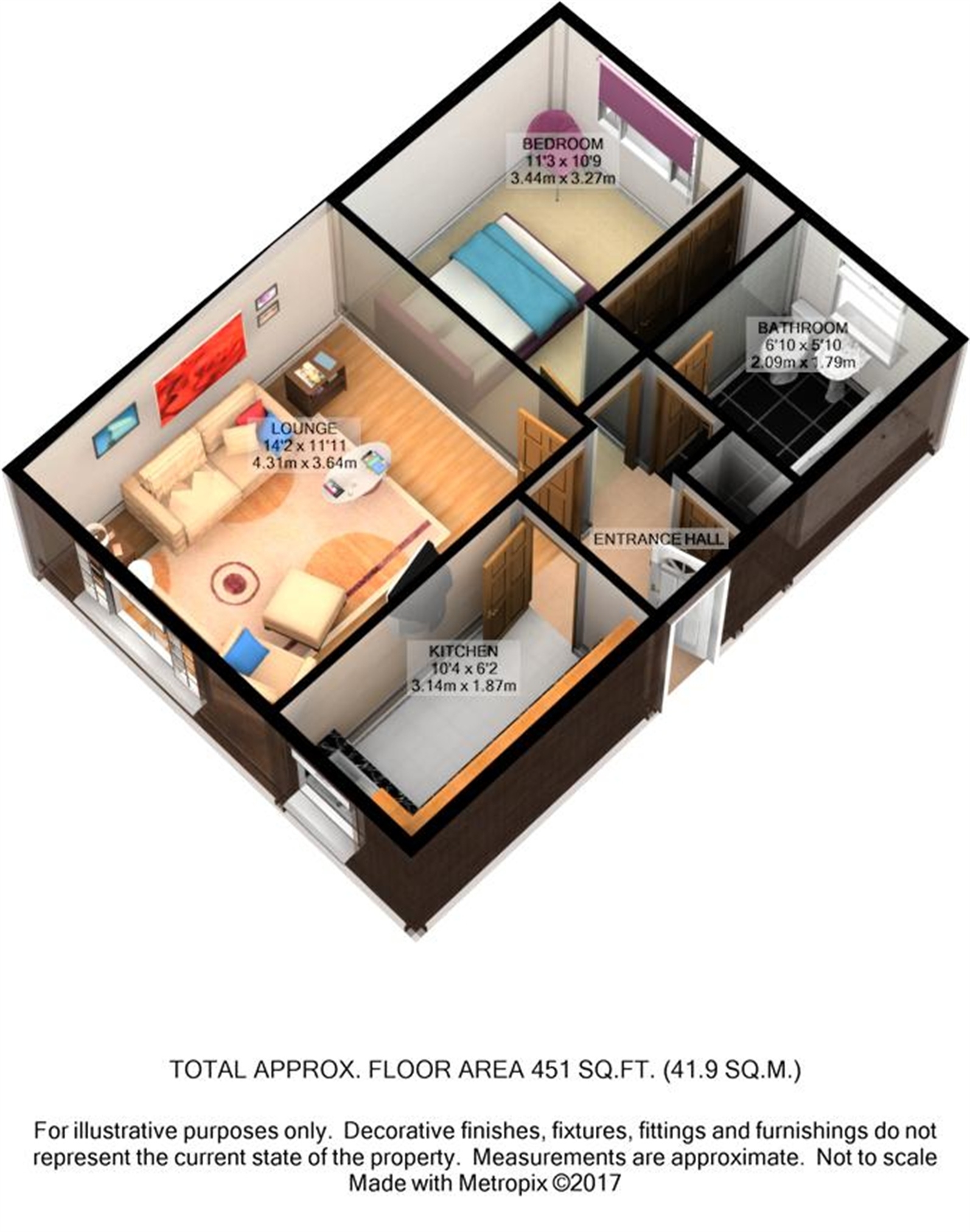 1 Bedrooms Flat to rent in Ryeland Close, West Drayton, Greater London UB7