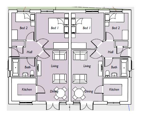 2 Bedrooms Semi-detached bungalow for sale in Long Lane, Shirebrook, Mansfield NG20