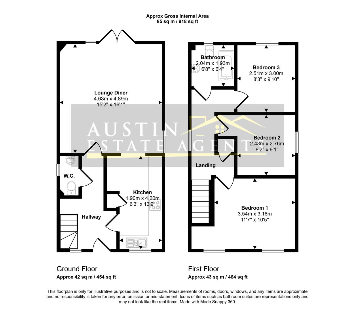 201C, Chickerell Road, Weymouth floorplan