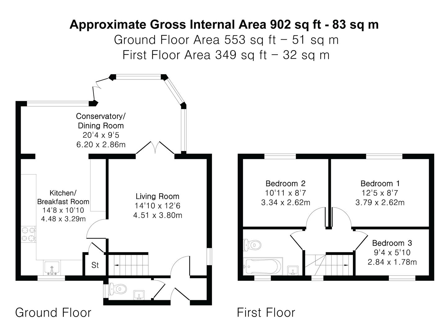 56, Providence Way, Cambridge floorplan