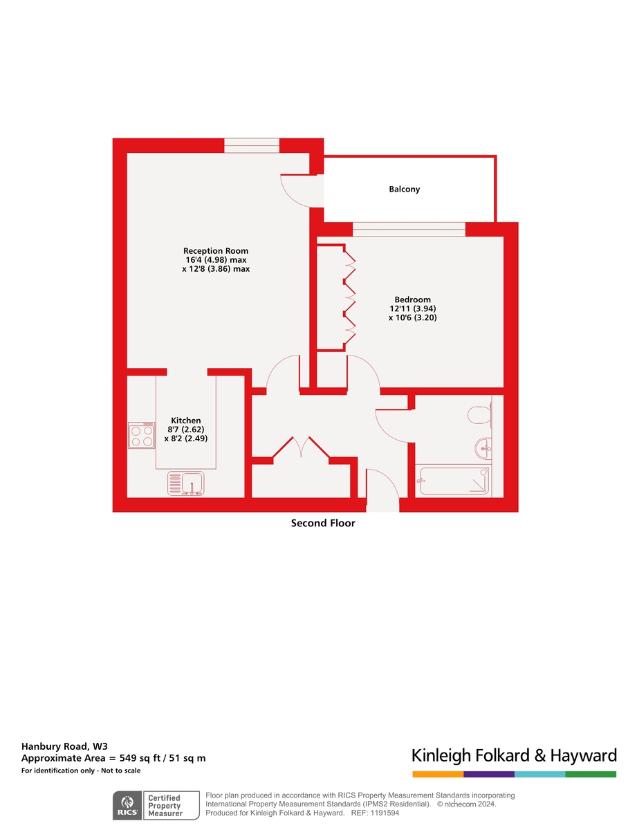Hanbury Road, London floorplan