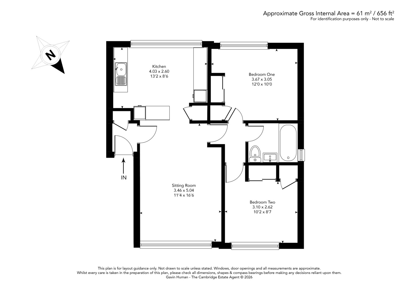 Cambanks, Cambridge floorplan