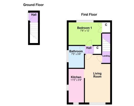 1 Bedrooms Maisonette to rent in Rosedale, Houghton Regis, Dunstable LU5