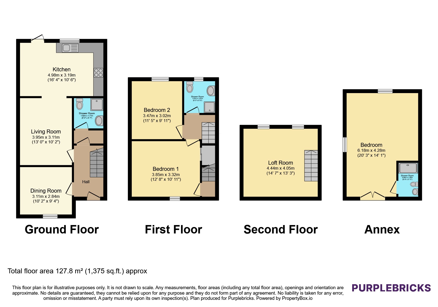 14, Fitzstephen Road, Dagenham floorplan