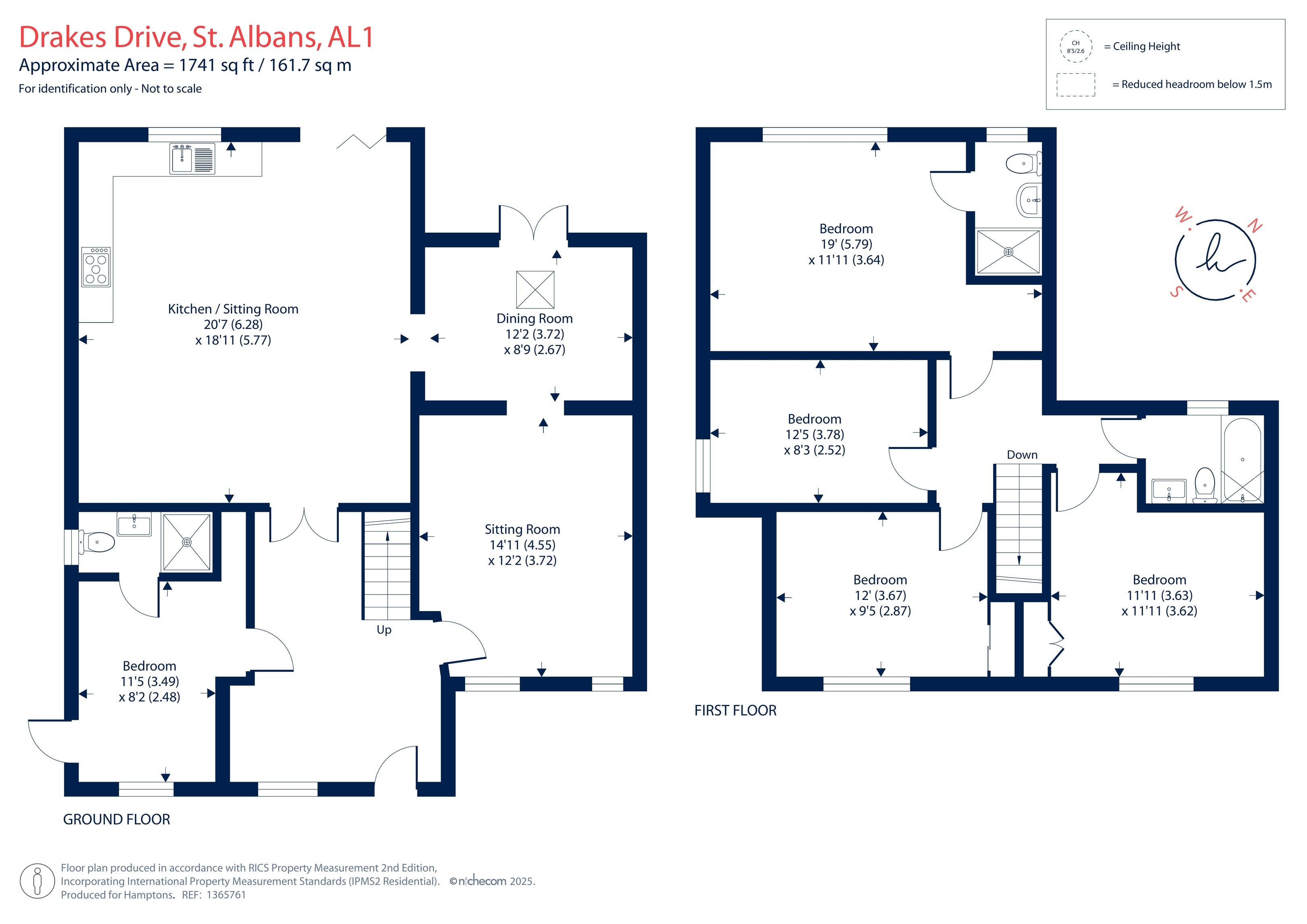 18, Drakes Drive, St. Albans floorplan