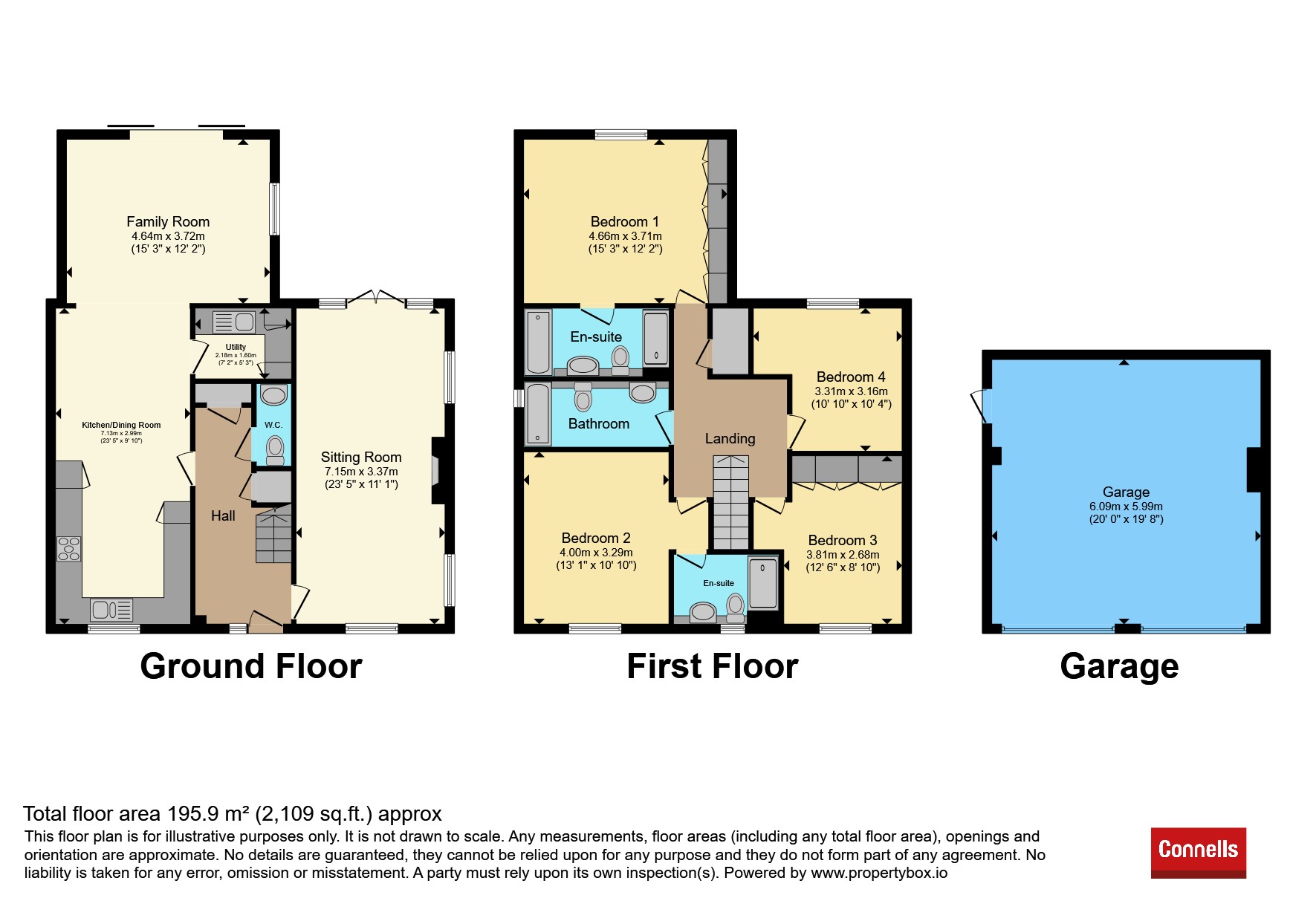 9, Rushington Close, AYLESBURY floorplan