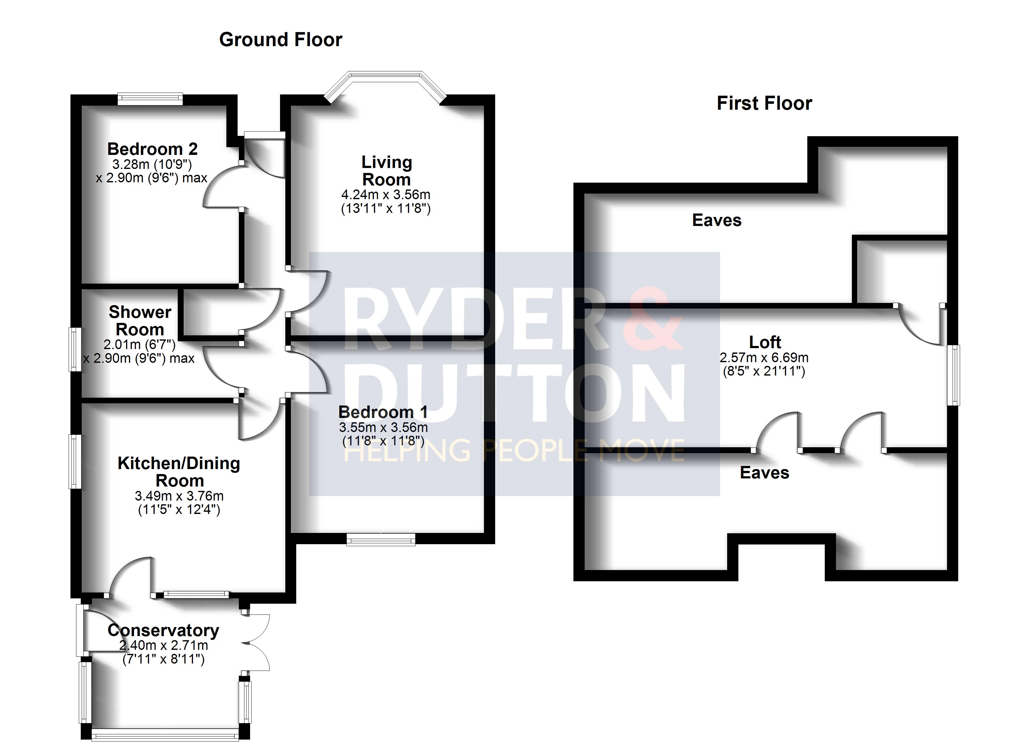 7, Sandmoor Drive, West Yorkshire floorplan