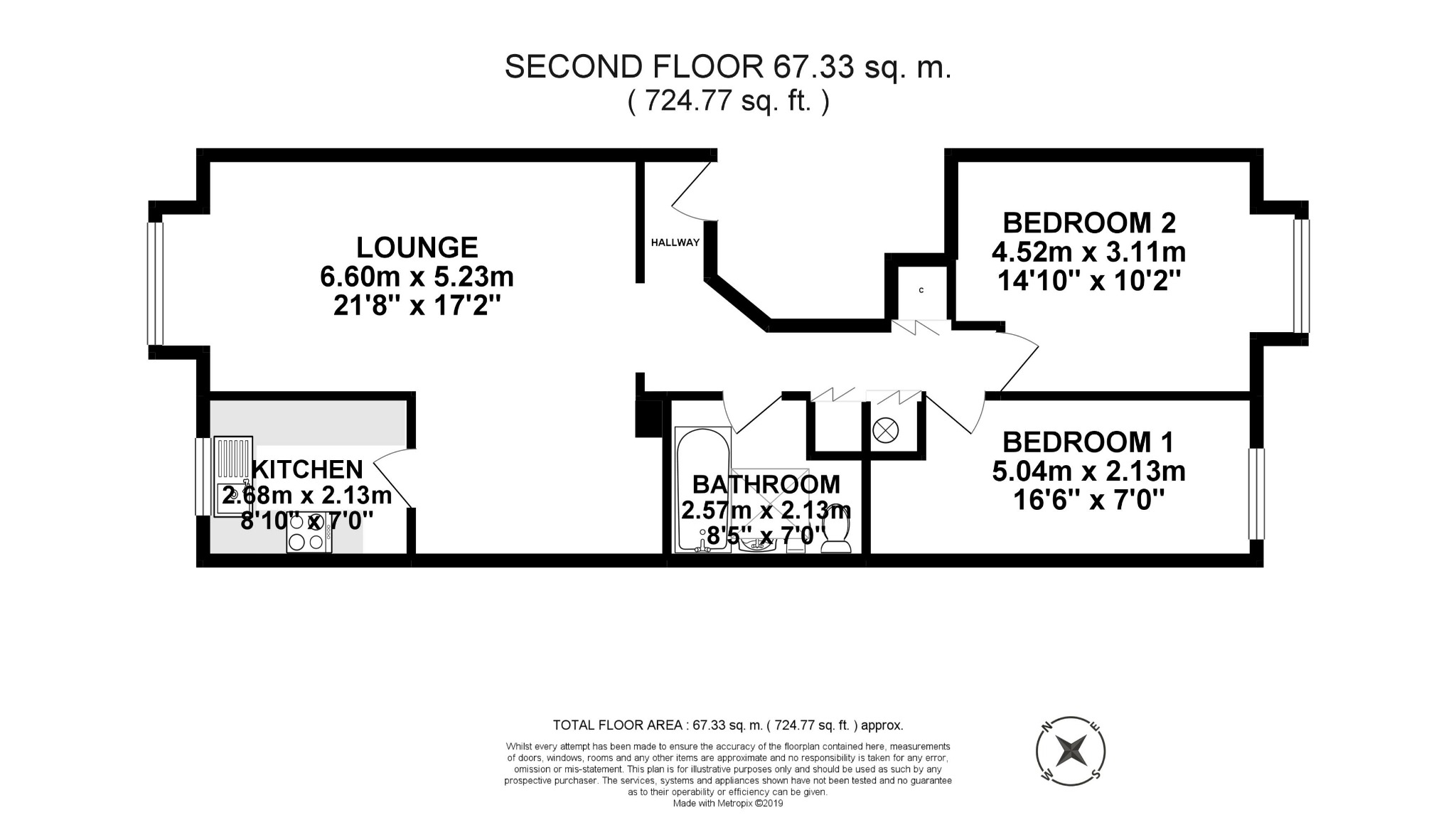 2 Bedrooms Flat for sale in Roebuck Court, Rodney Road, New Malden KT3