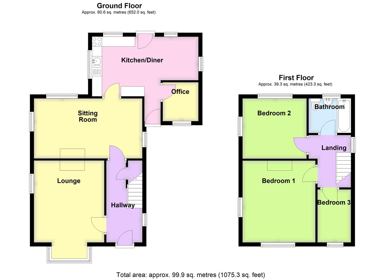 32, Pilgrim Road, Boston floorplan