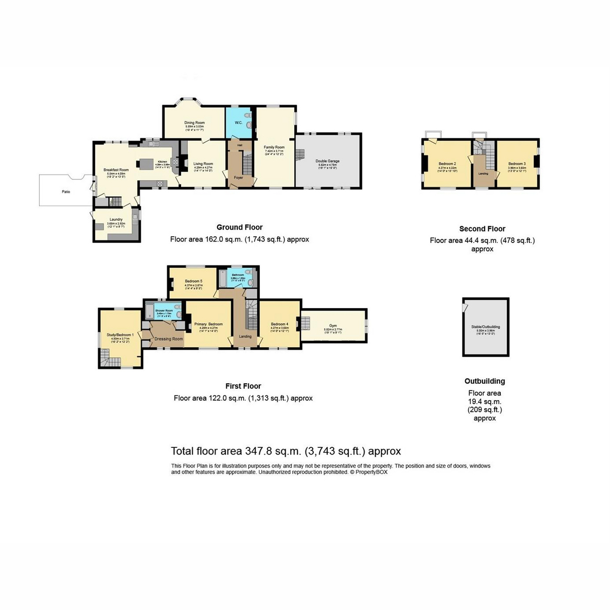 Curlieu Farm House, Norton Curlieu Lane, Norton Lindsey floorplan