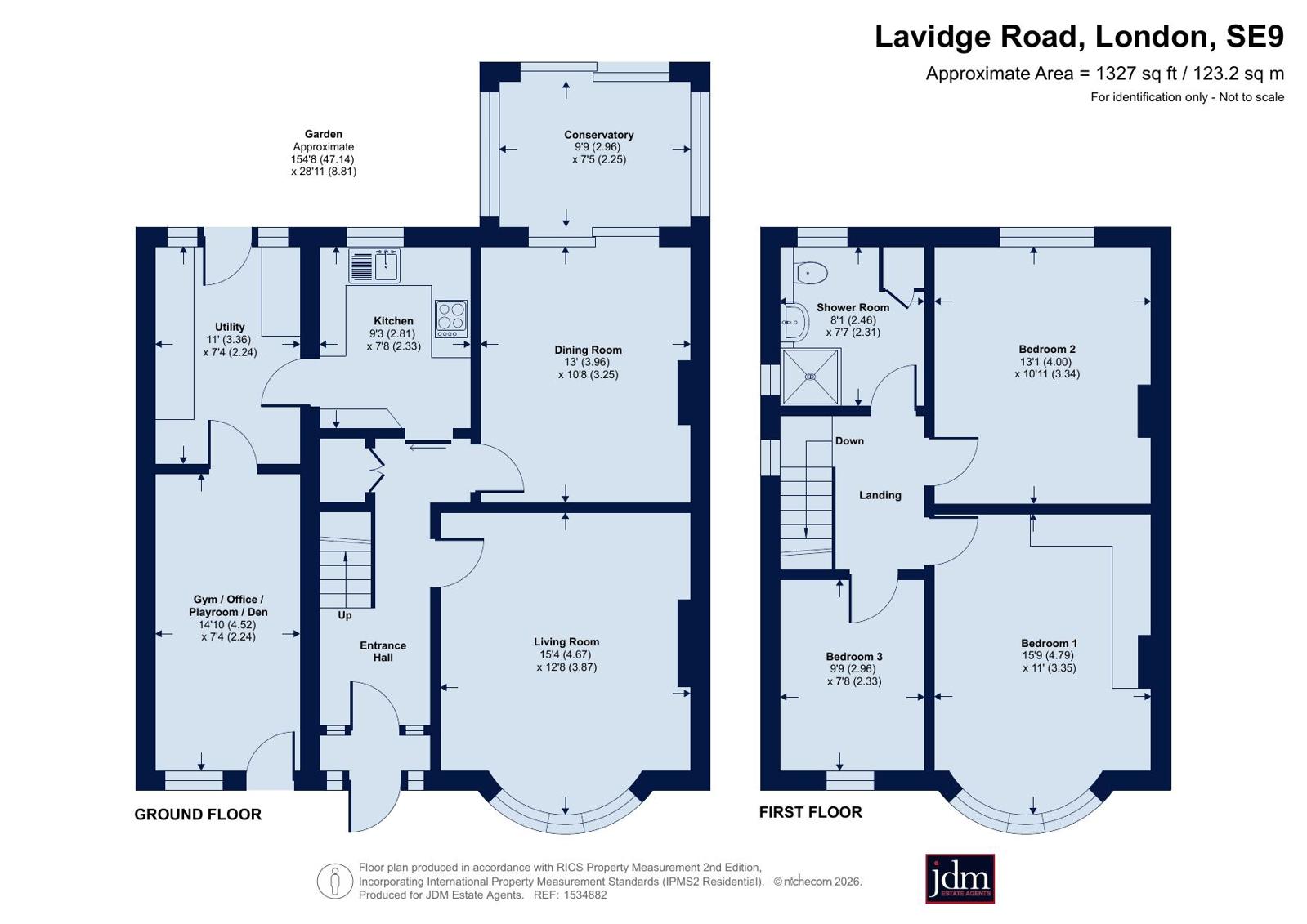 Lavidge Road, London floorplan