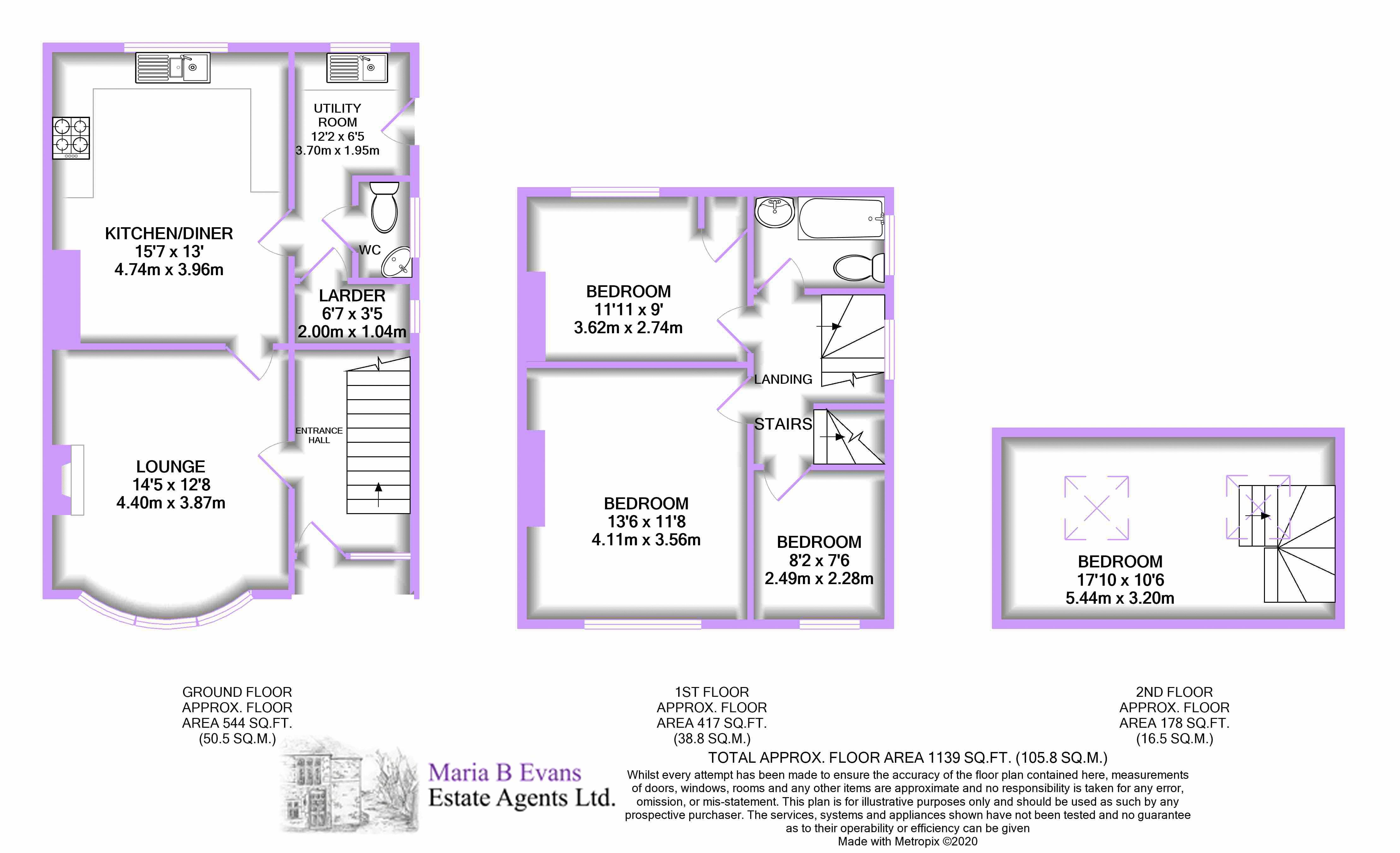 3 bed semidetached house for sale in Bradley Lane, Eccleston, Chorley