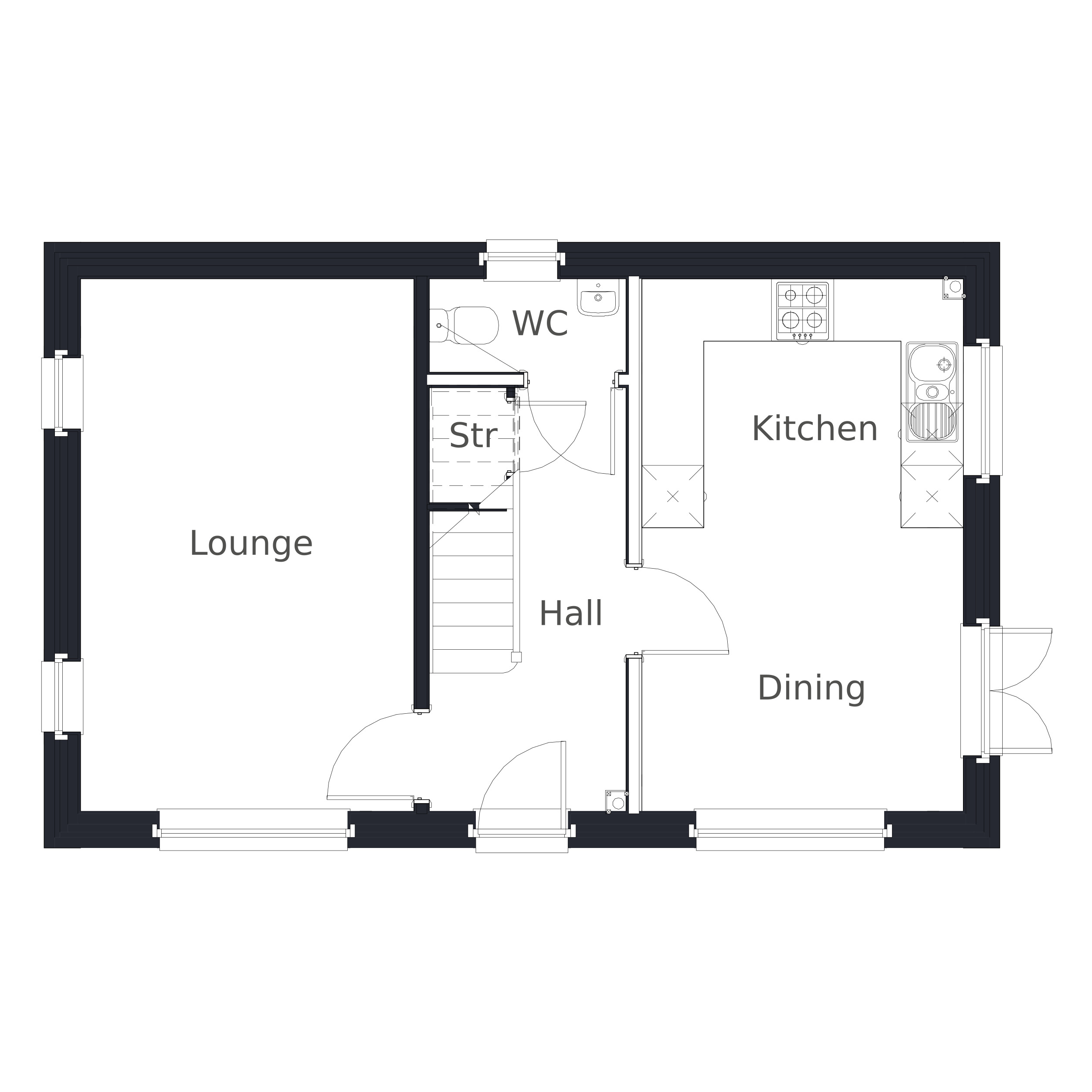 Tondu, Bridgend floorplan