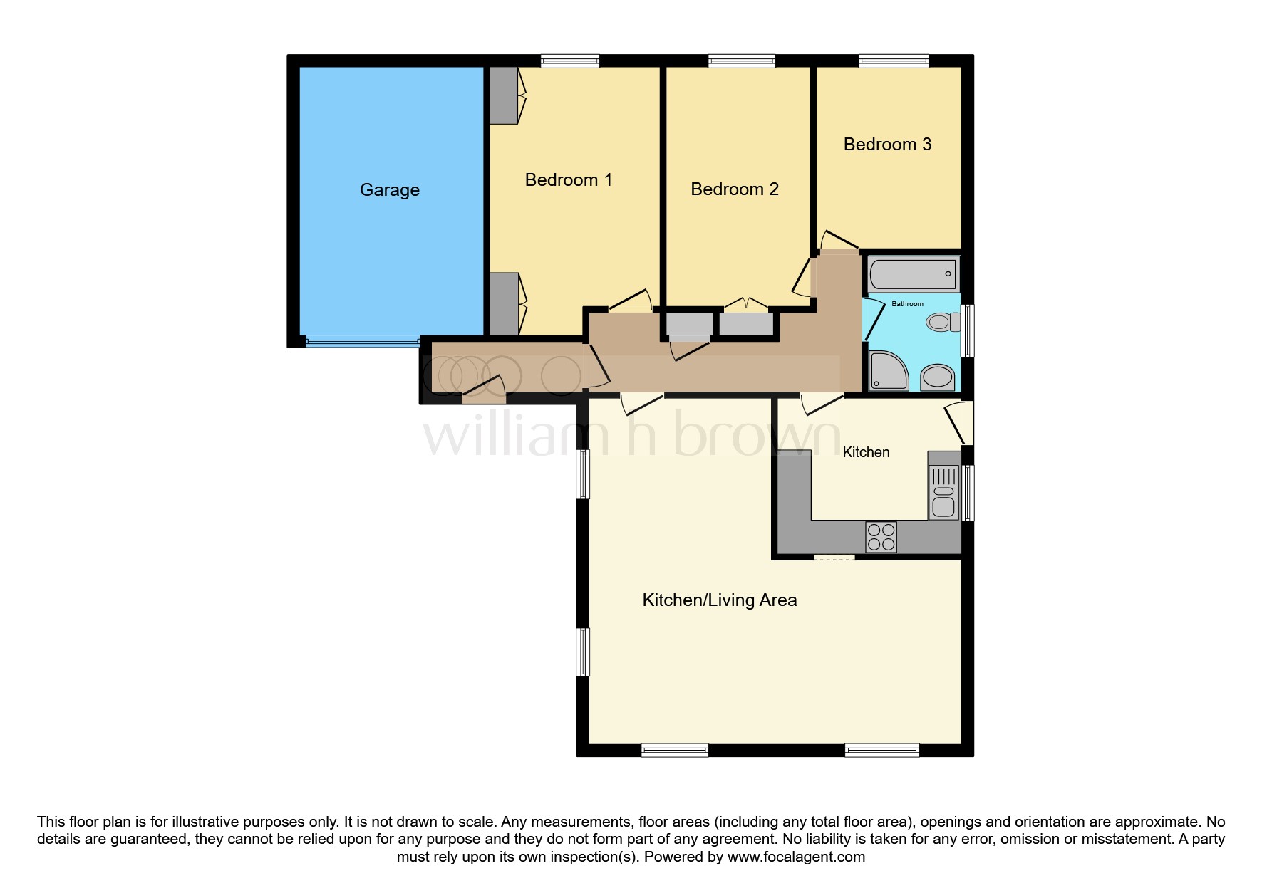 195, Sackup Lane, Barnsley floorplan