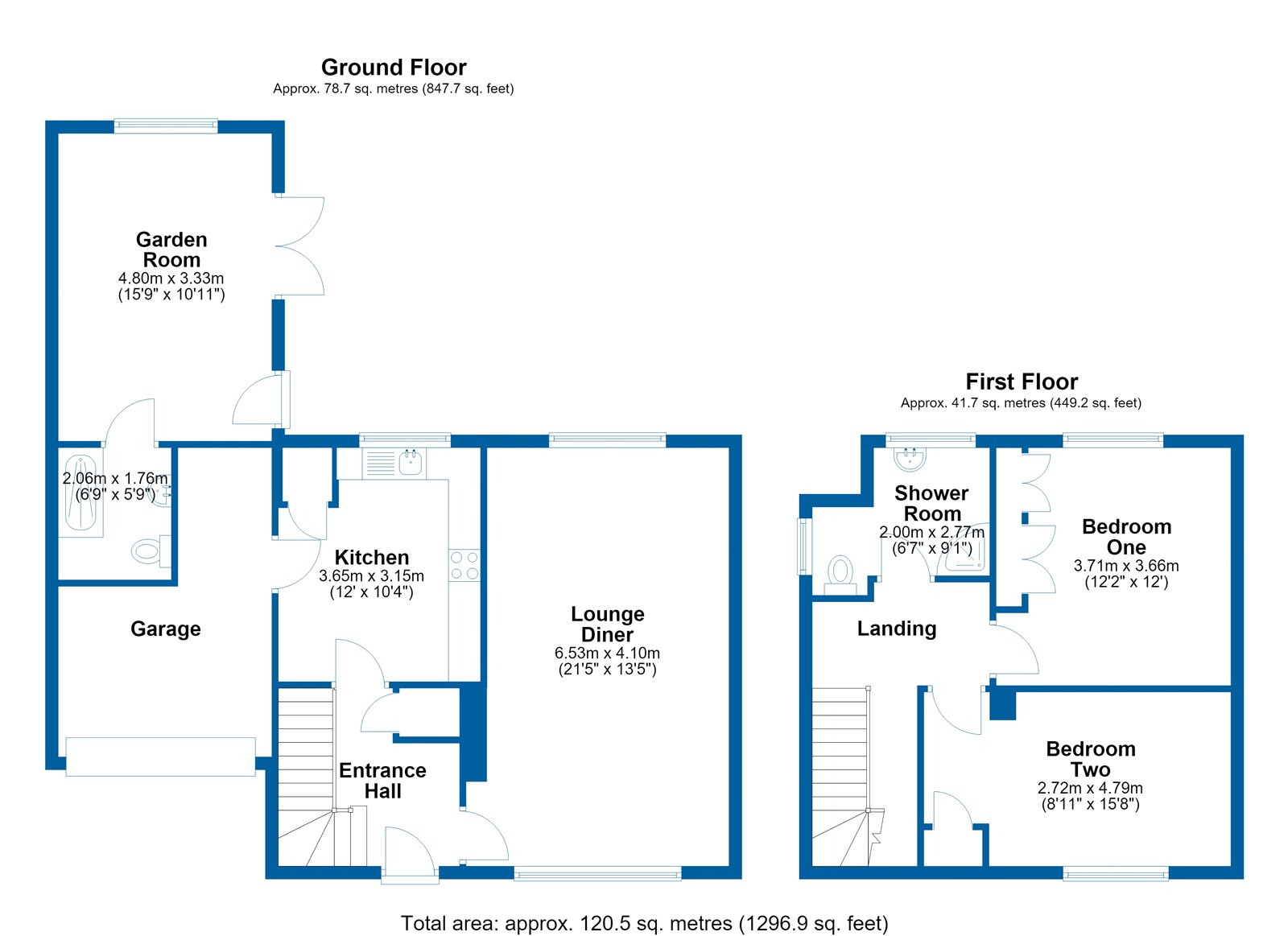 16, Westfield Drive, Colchester floorplan