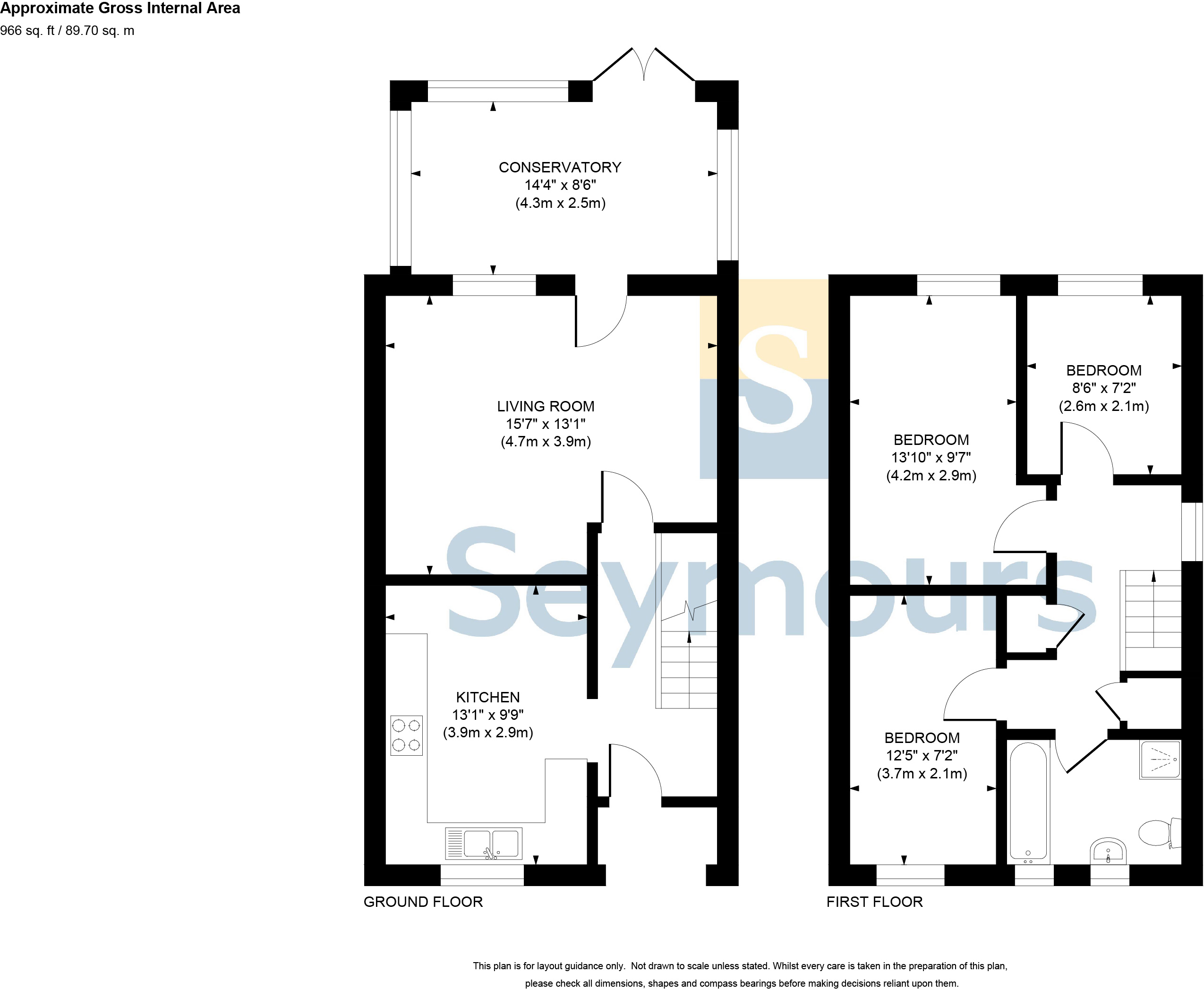 Naseby Court, Clements Road, Walton-On-Thames, Surrey, KT12 floorplan