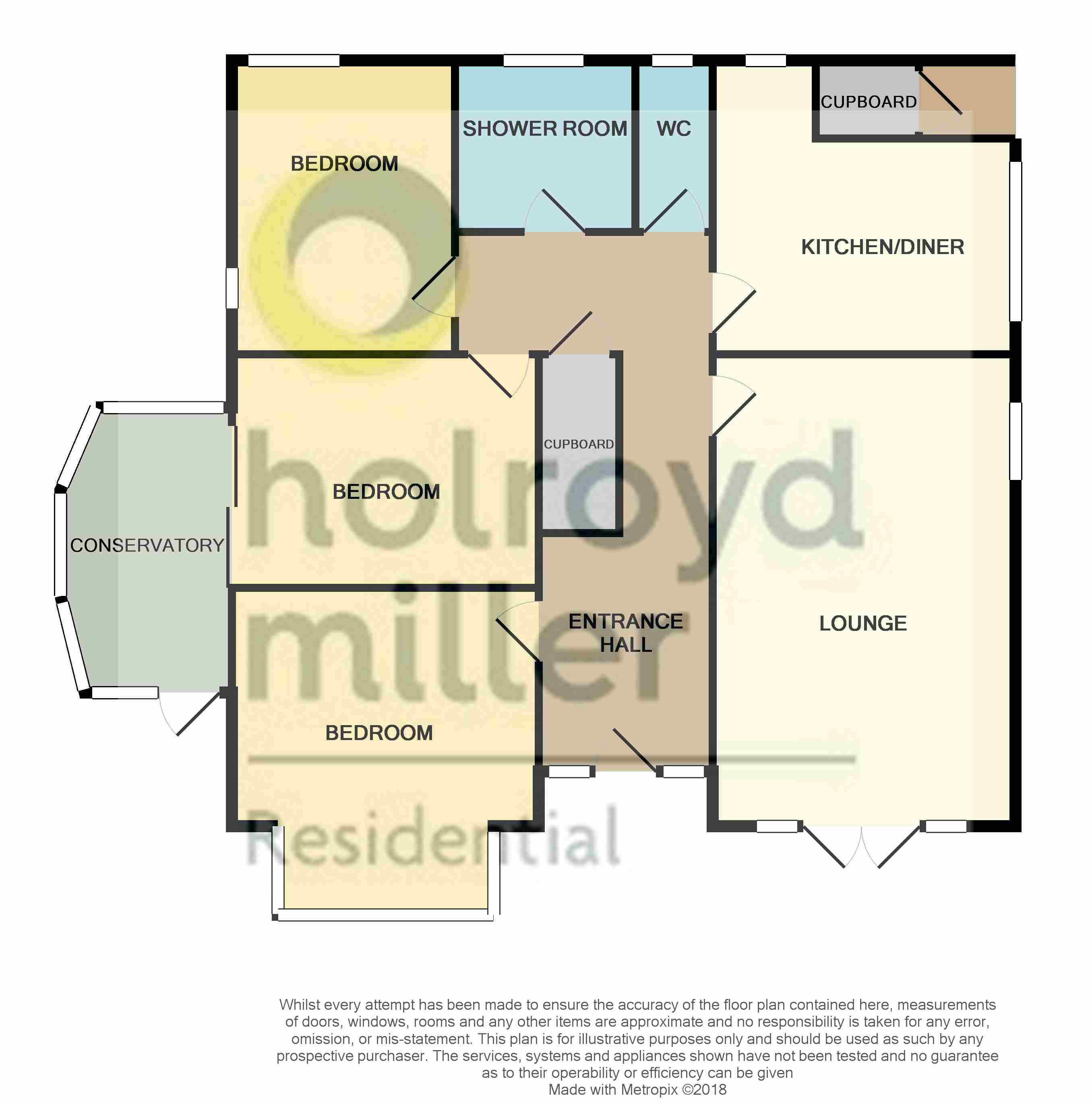 3 Bedrooms Detached bungalow to rent in Shill Bank Lane, Mirfield WF14
