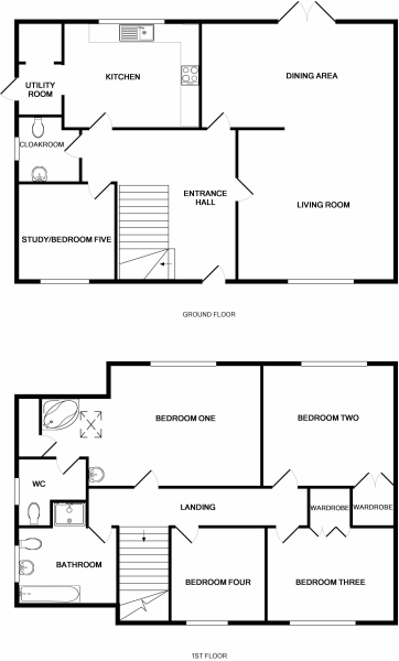 4 Bedrooms Detached house for sale in Wick Road, Langham, Colchester CO4