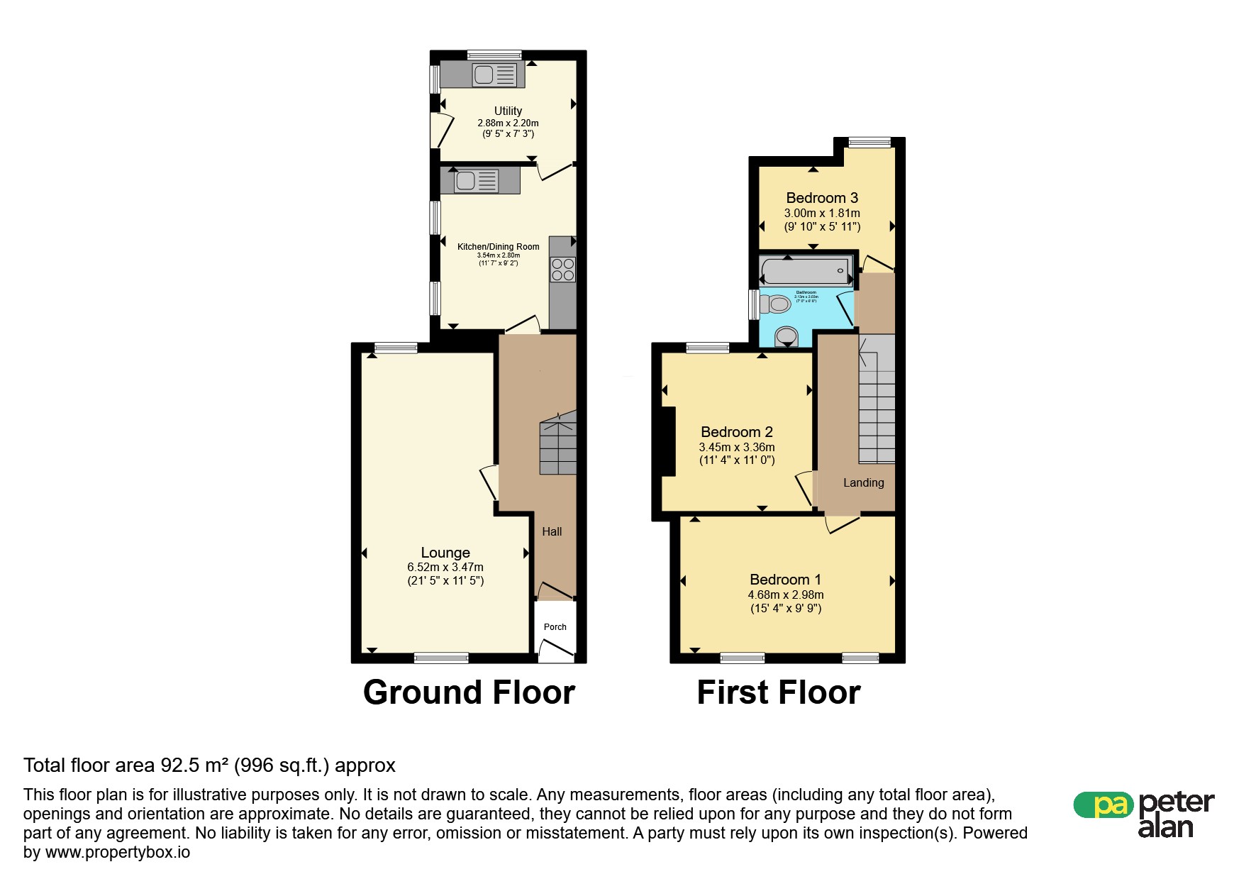 4, Tucker Street, Neath floorplan